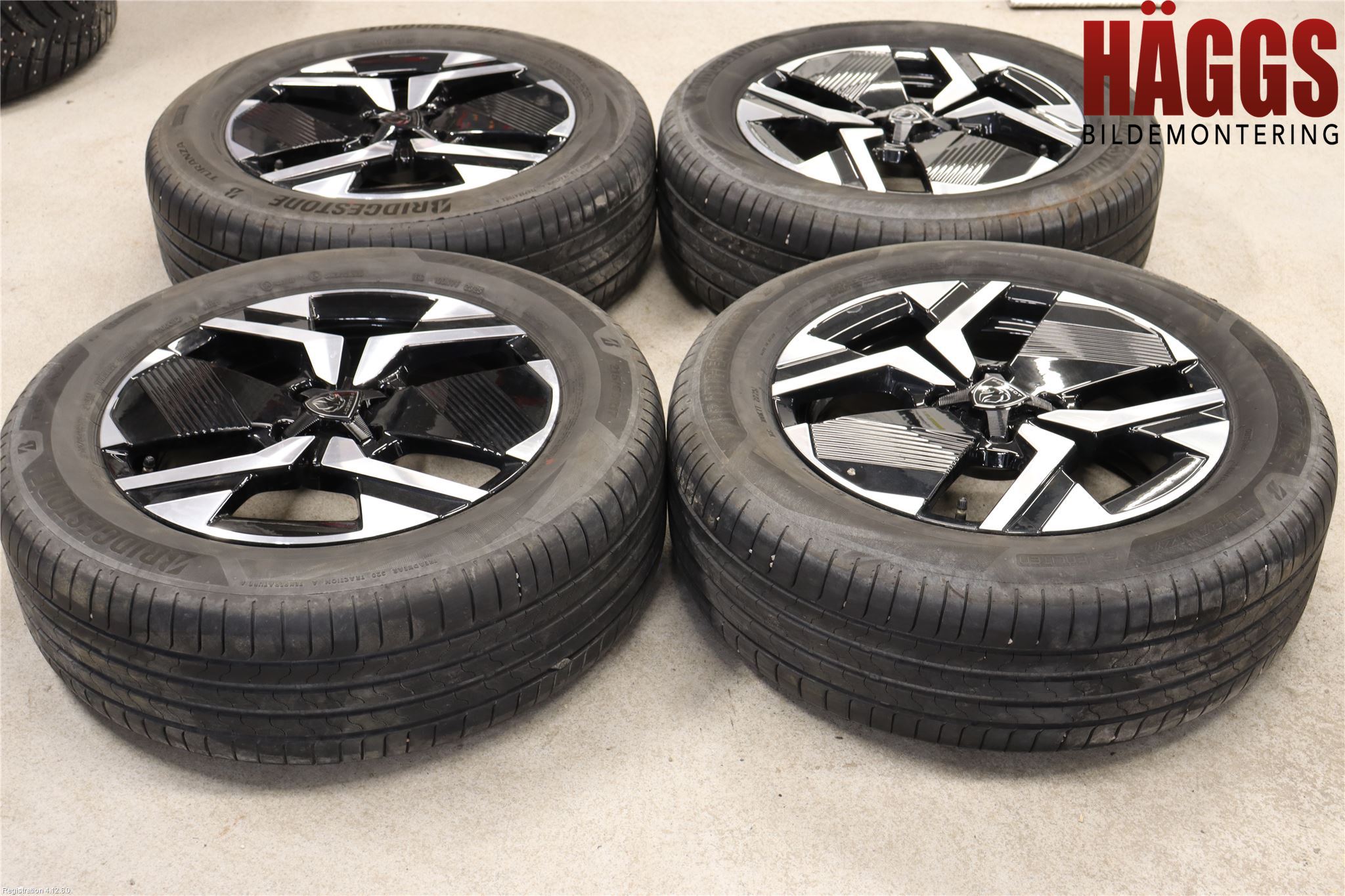 Peugeot 2008/E-2008 20- Sommardäck Alumfälg 4St