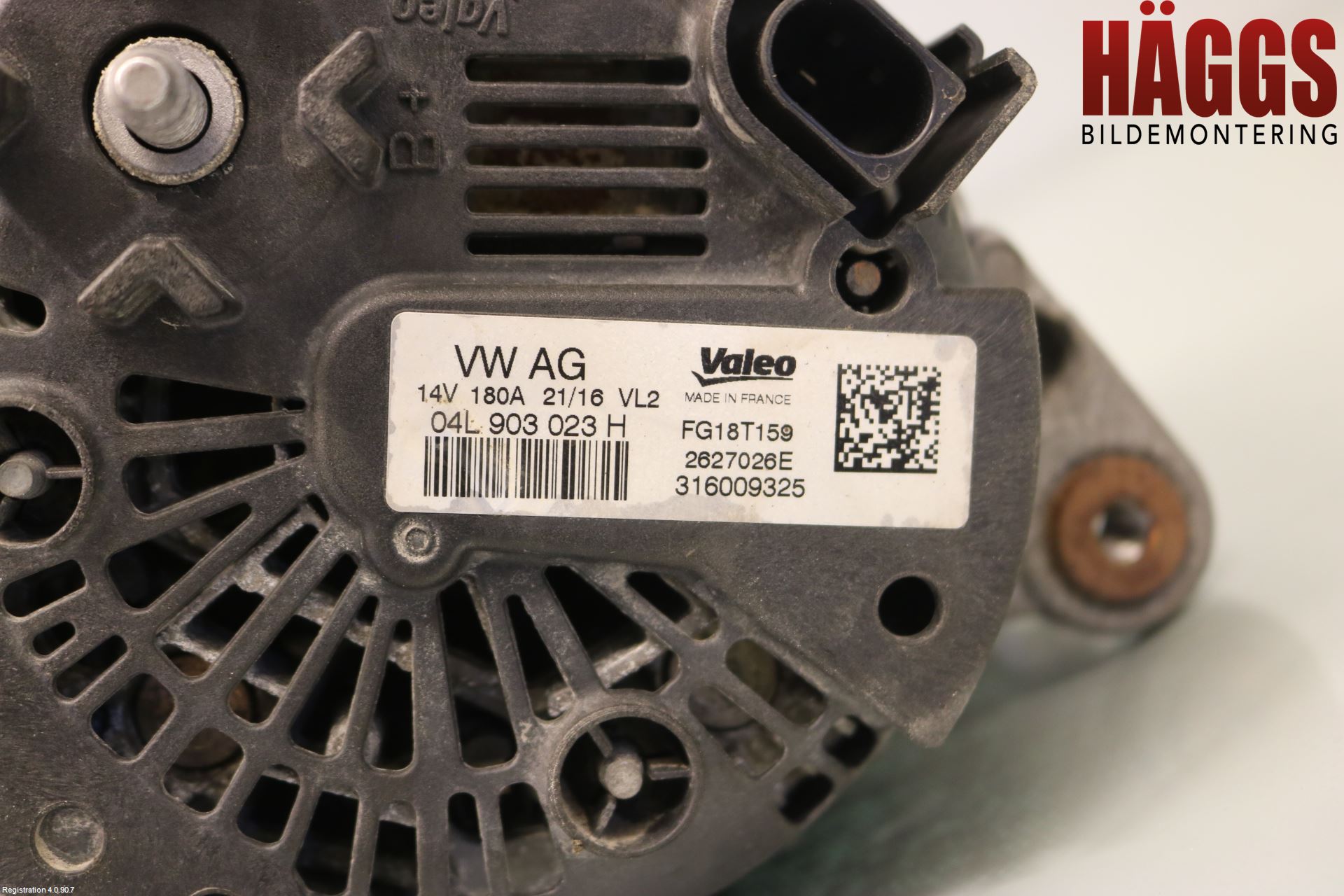 Volkswagen VW TIGUAN 16-24 Generator