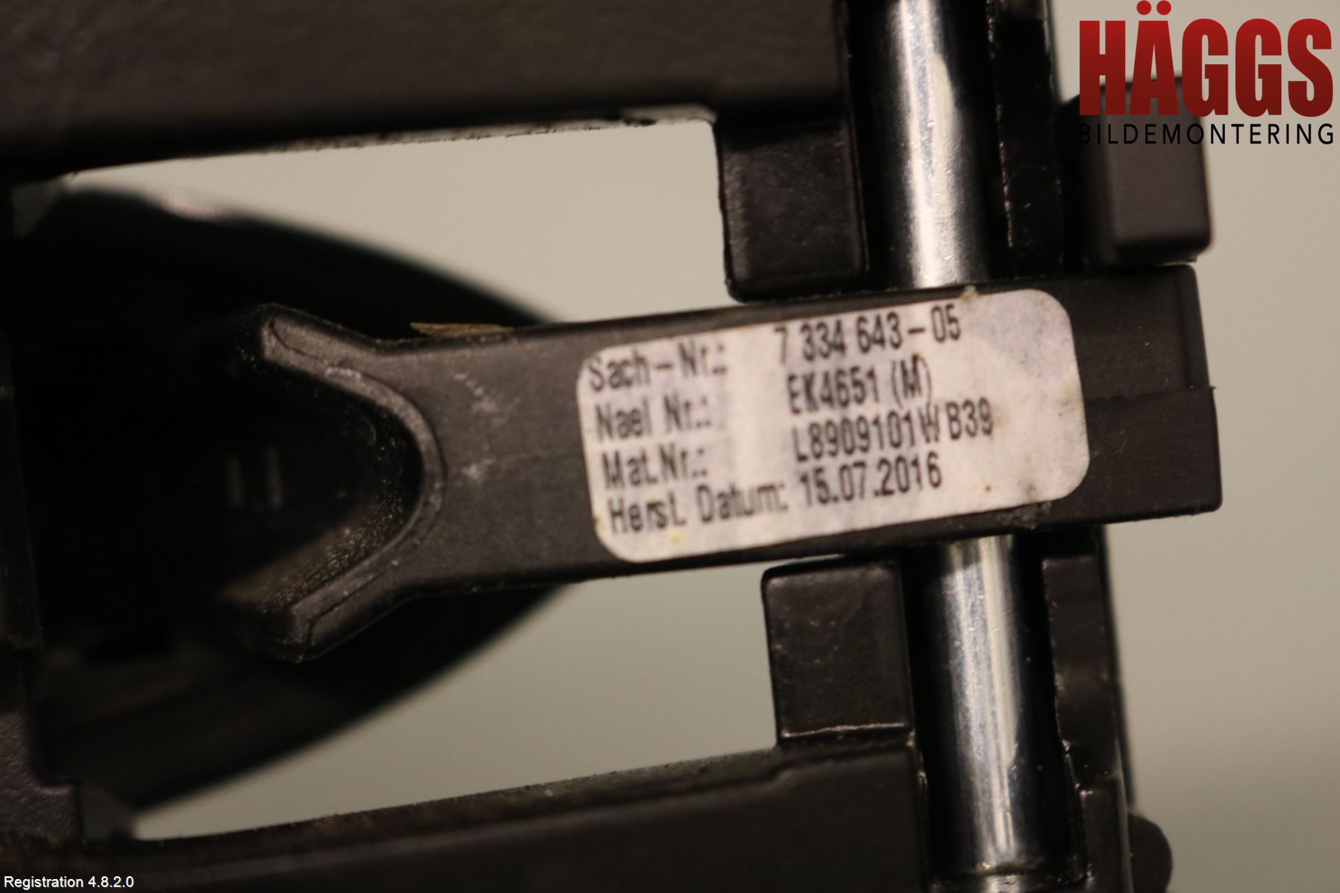 BMW 5 F10/F11/F18 09-17 Dörrhandtag Yttre Vä