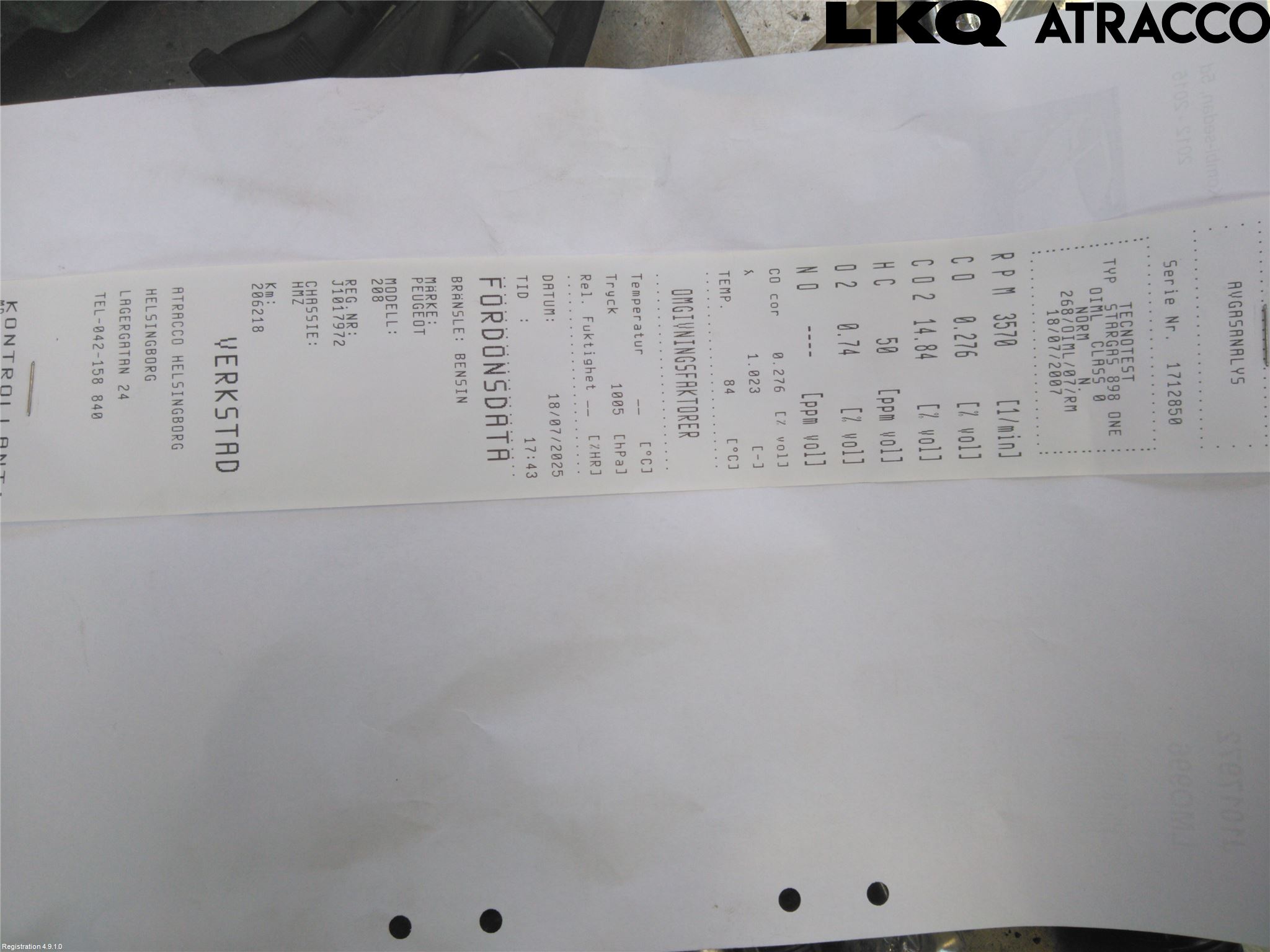 Peugeot 208 12-15 Motor Bensin