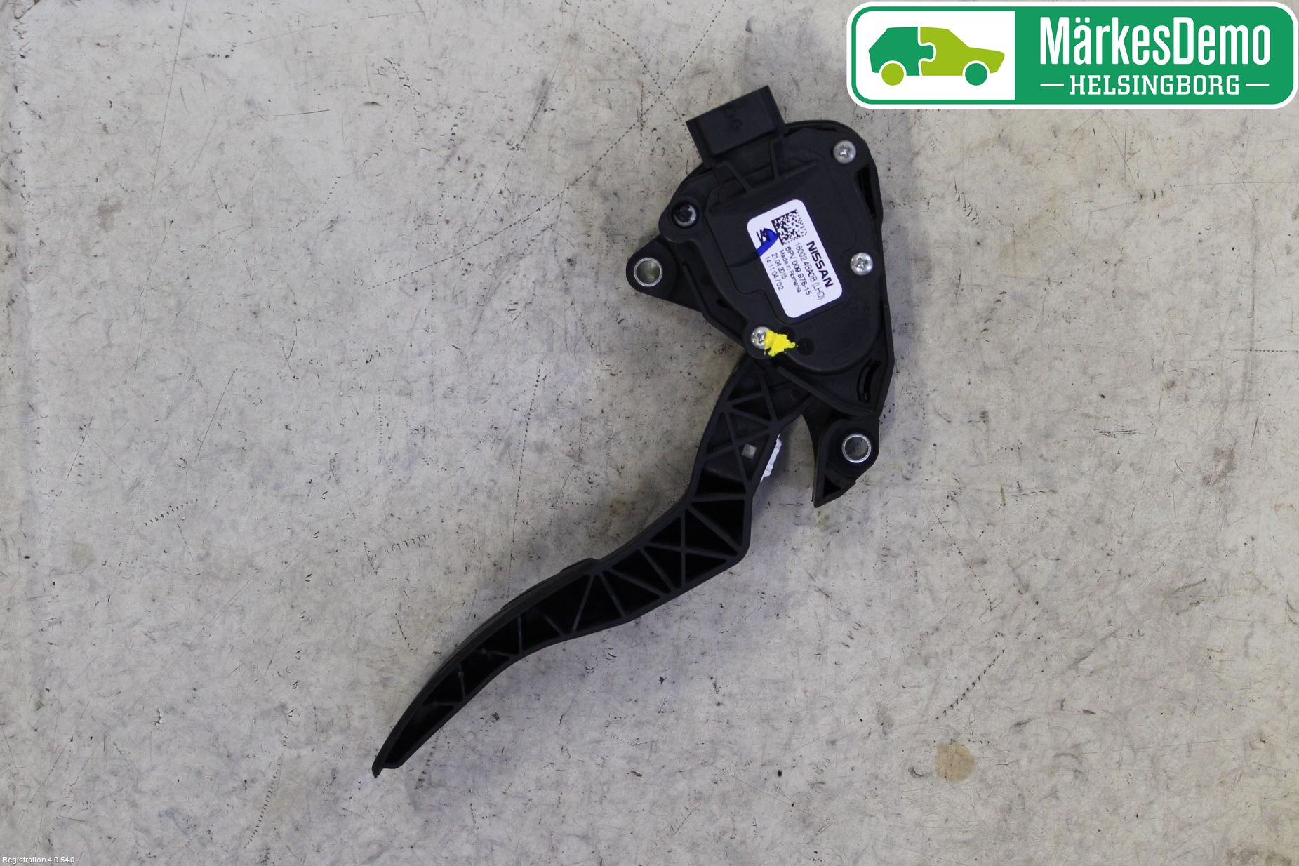 Nissan QASHQAI 14-17 Gaspedal