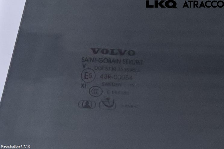 Volvo XC60 14-17 Dörruta Bak Vänster