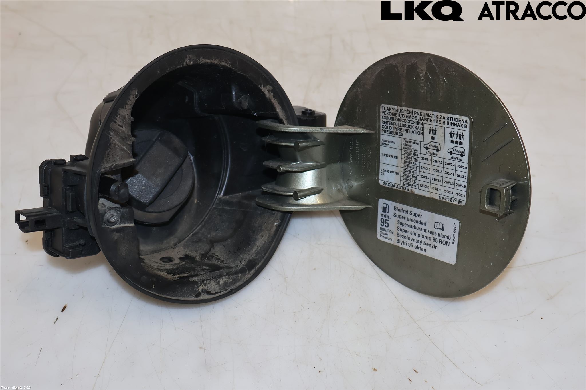Skoda YETI Tanklucka