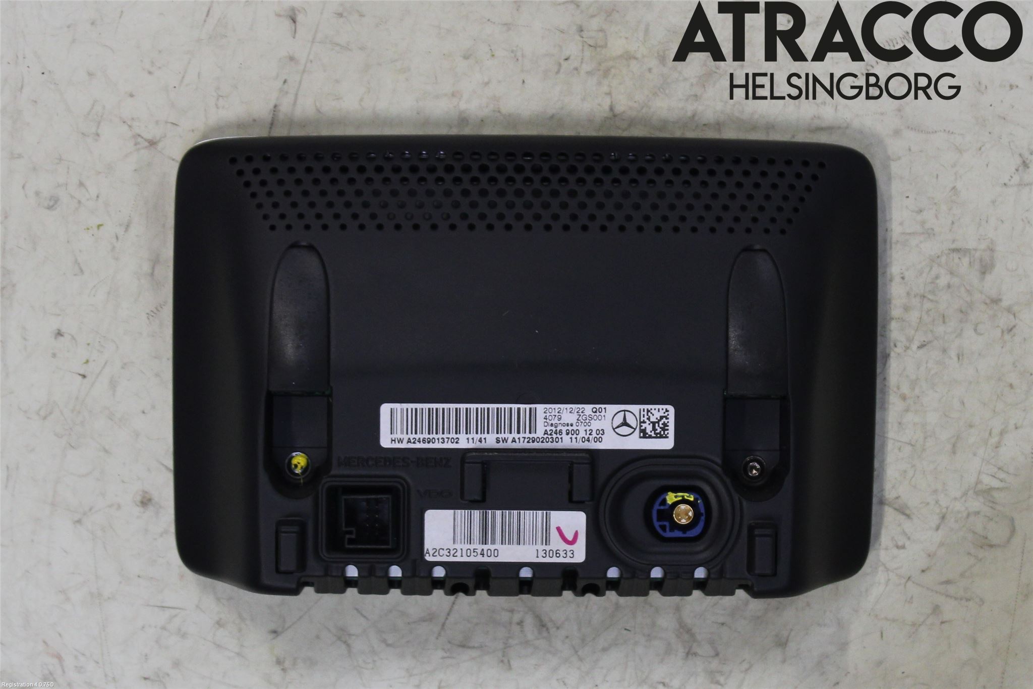 Mercedes-Benz MB A-KLASS (W176) 13-18 Multifunktionsdisplay