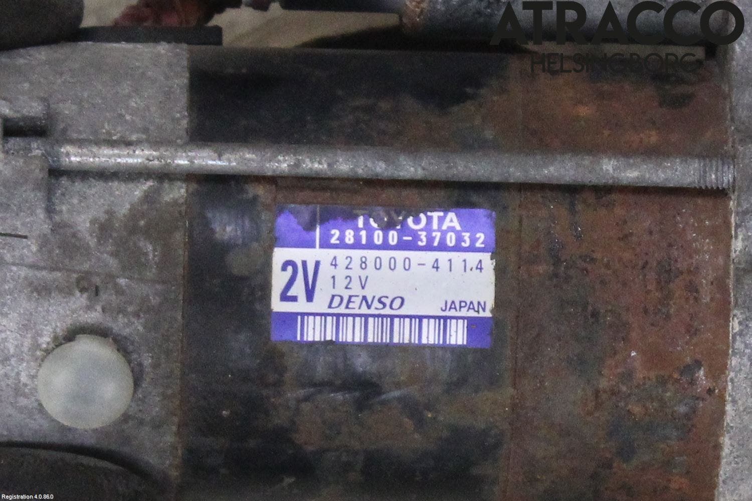 Toyota RAV4 13-18 Startmotor