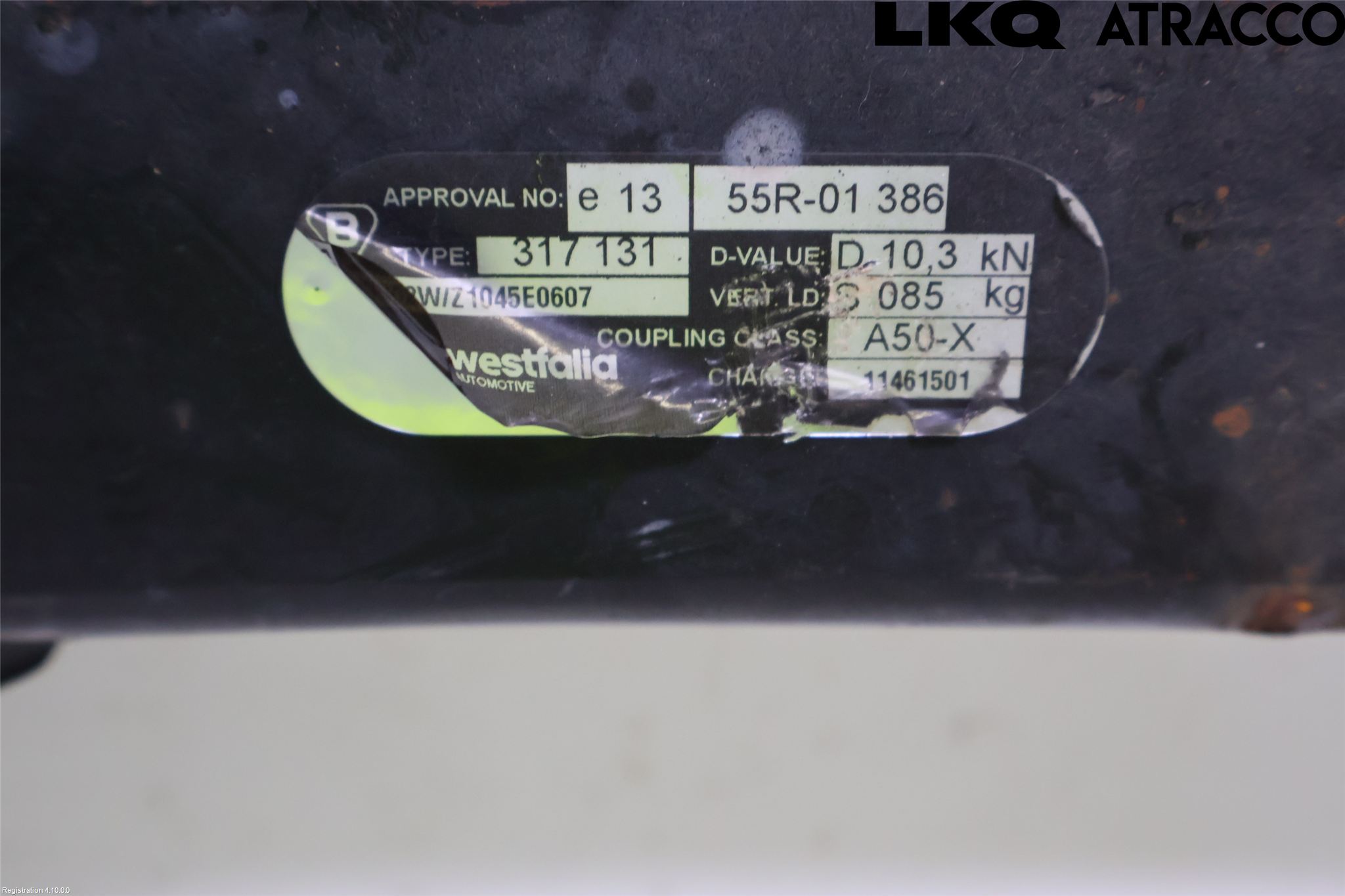 Volkswagen VW GOLF / E-GOLF VII 13-20 Dragkrok