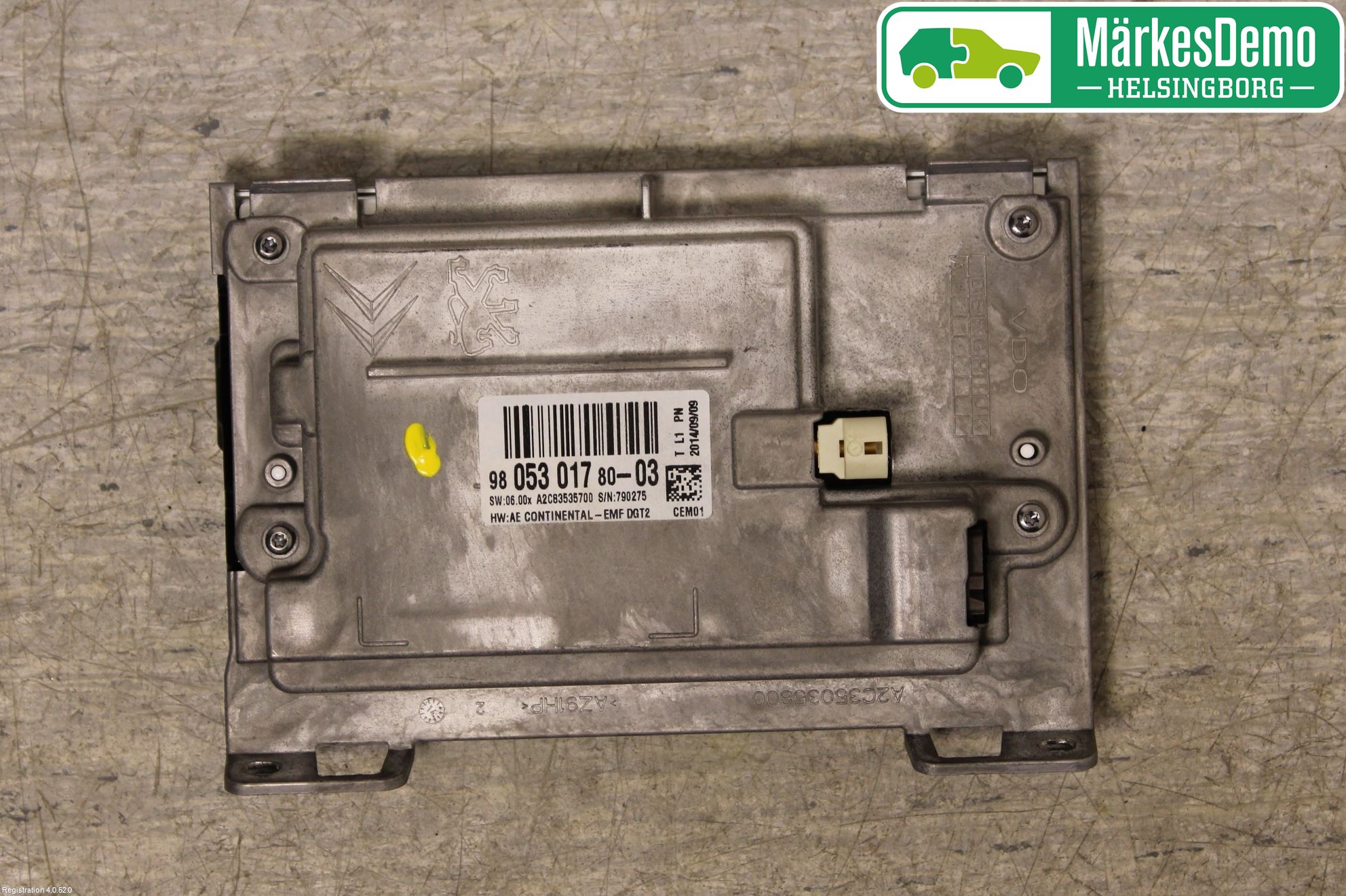 Peugeot 208 12-15 Bildskärm