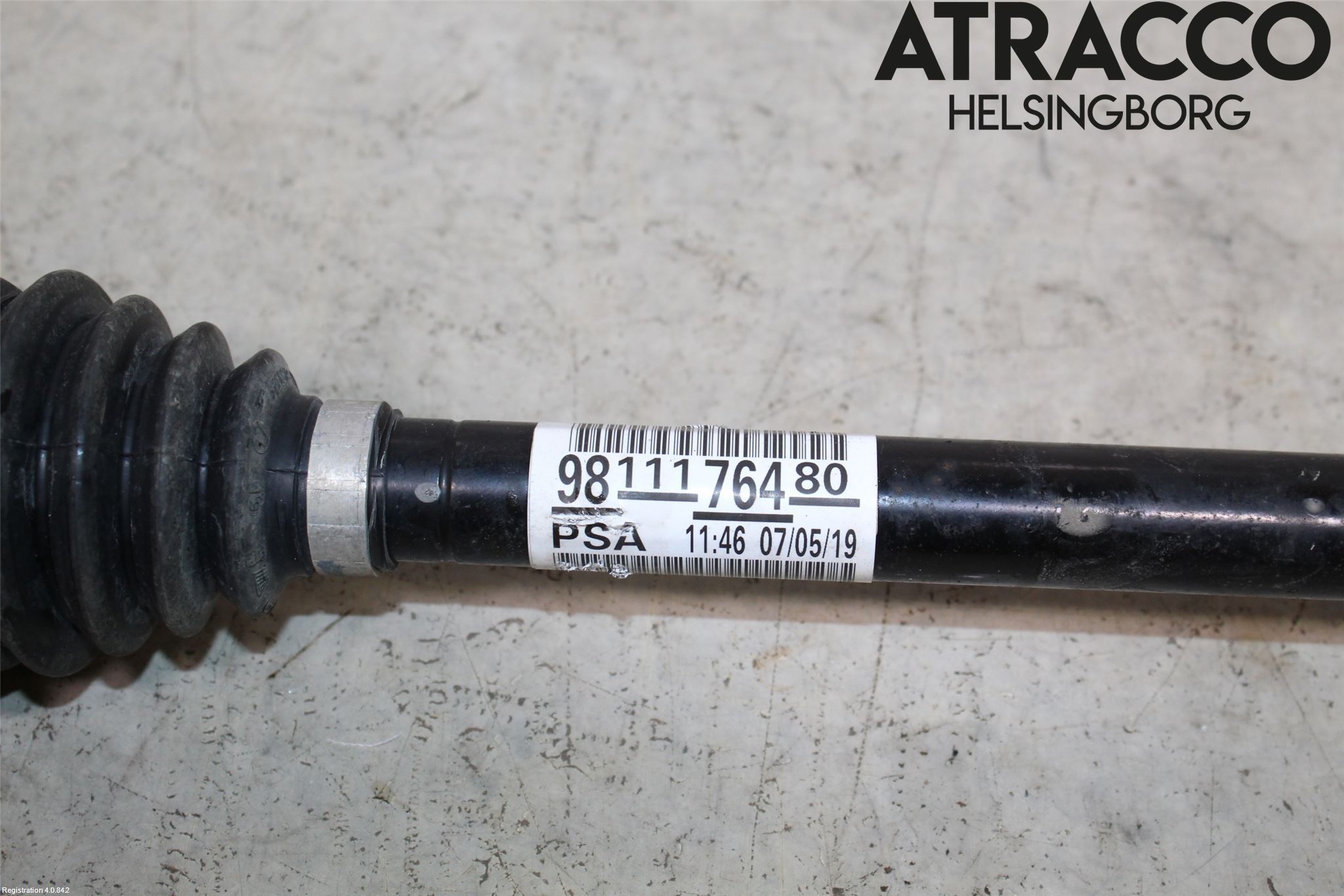 Peugeot 508 11-18 Drivaxel Fram Höger