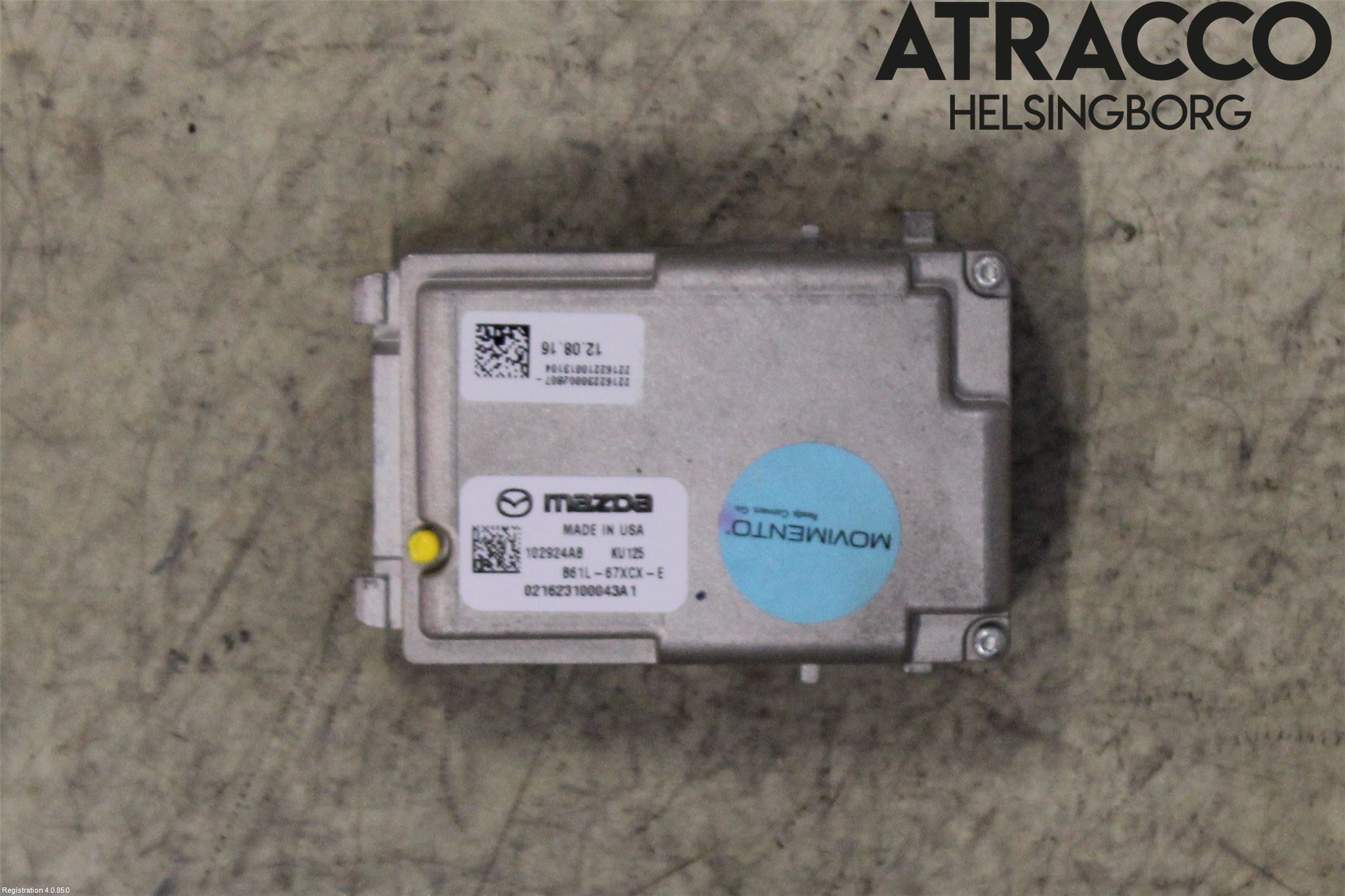 Mazda 3 III 14-19 Sensor Aktivt Kollisionsskydd