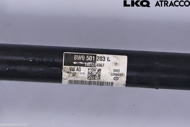 Audi A5 17- Drivaxel Bak Höger