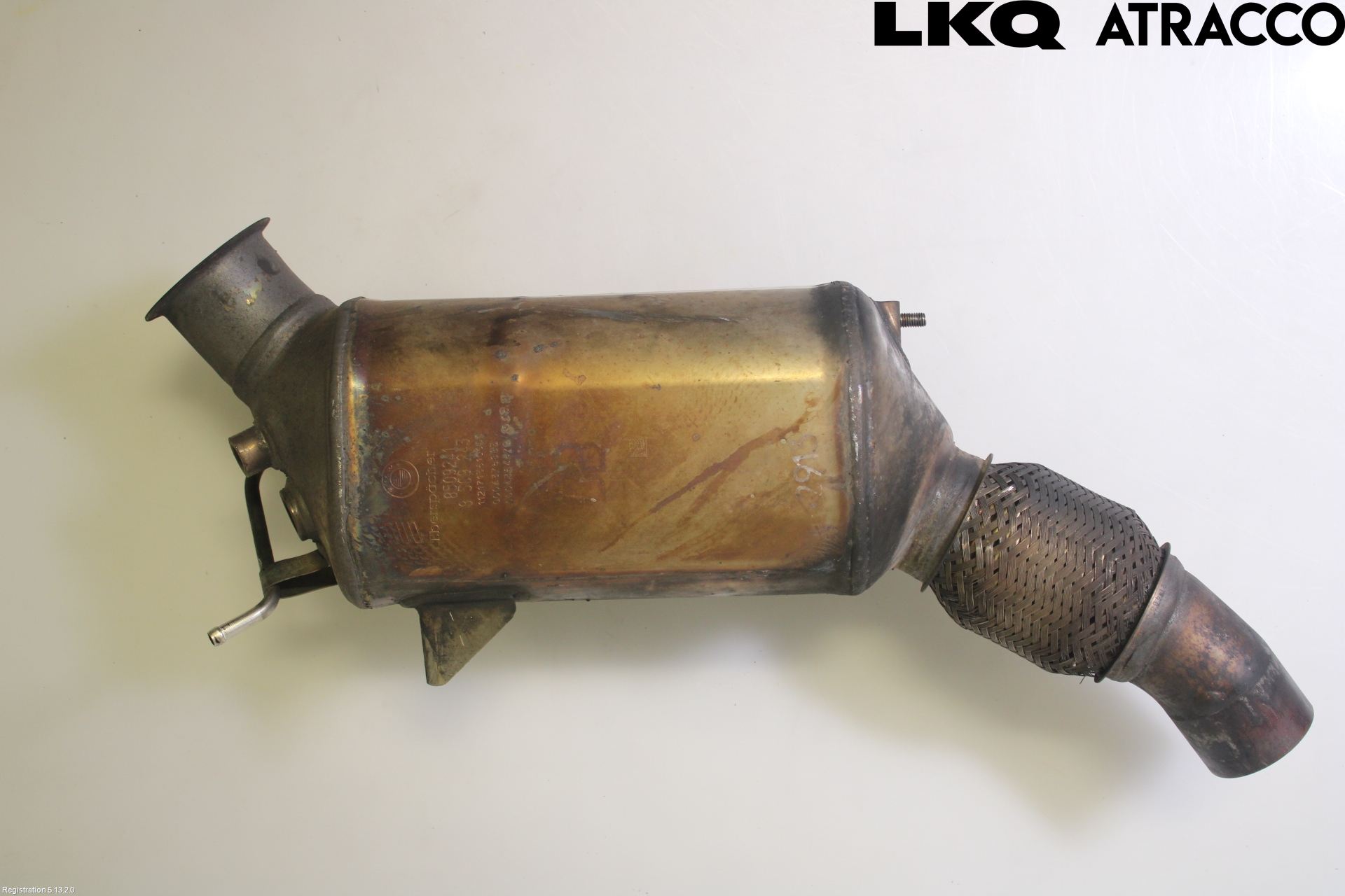 BMW 5 F10/F11/F18 09-17 Avgas Partikelfilter