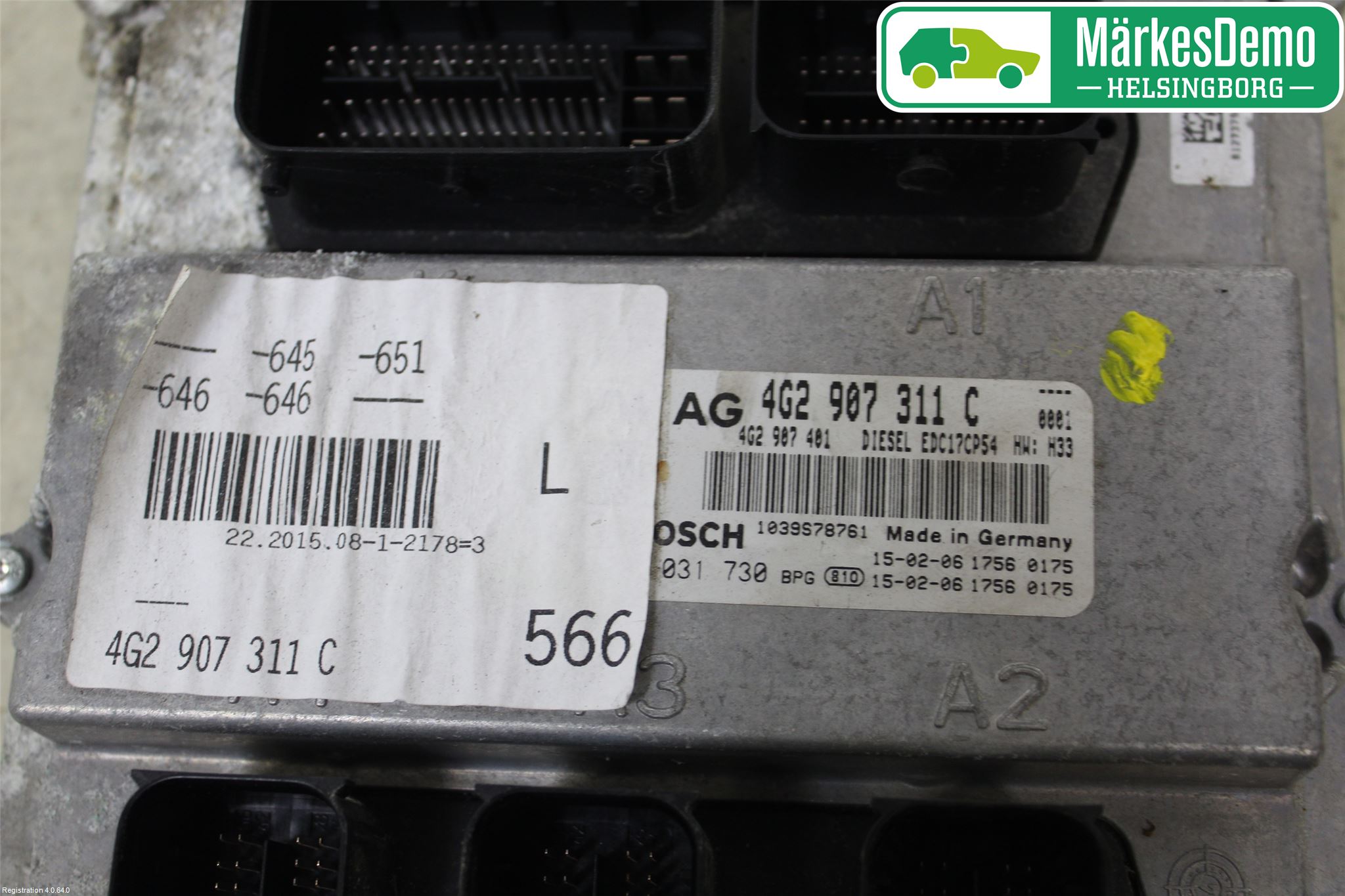 Audi A6 ALLROAD 12-18 Styrenhet Insprut Bensin