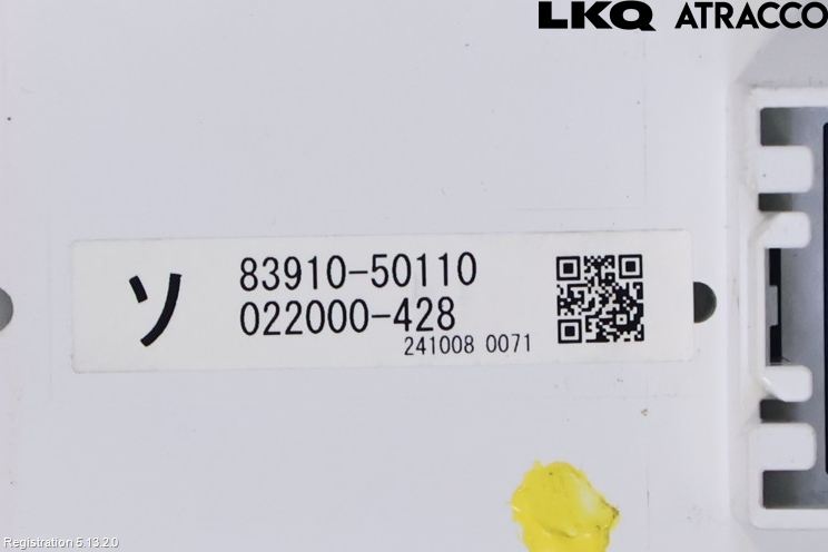 Lexus ES 250/300/330 Instrument Klocka