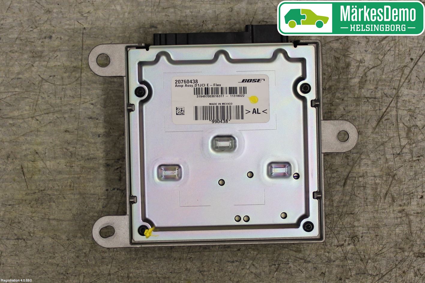 Opel AMPERA 12-16 Radio-Stereo Förstärkare