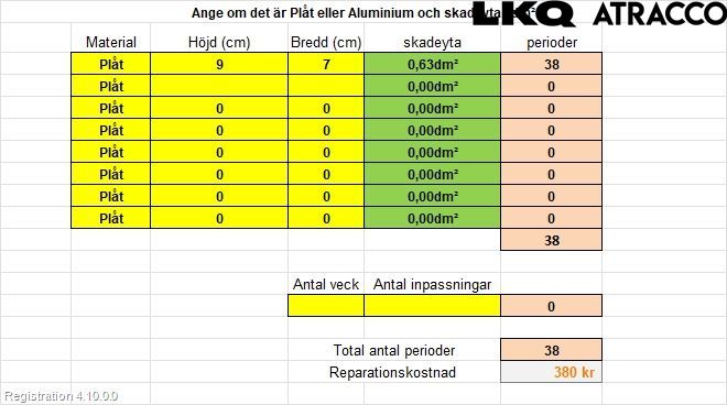 Audi A4 12-15 Dörr Bak Höger