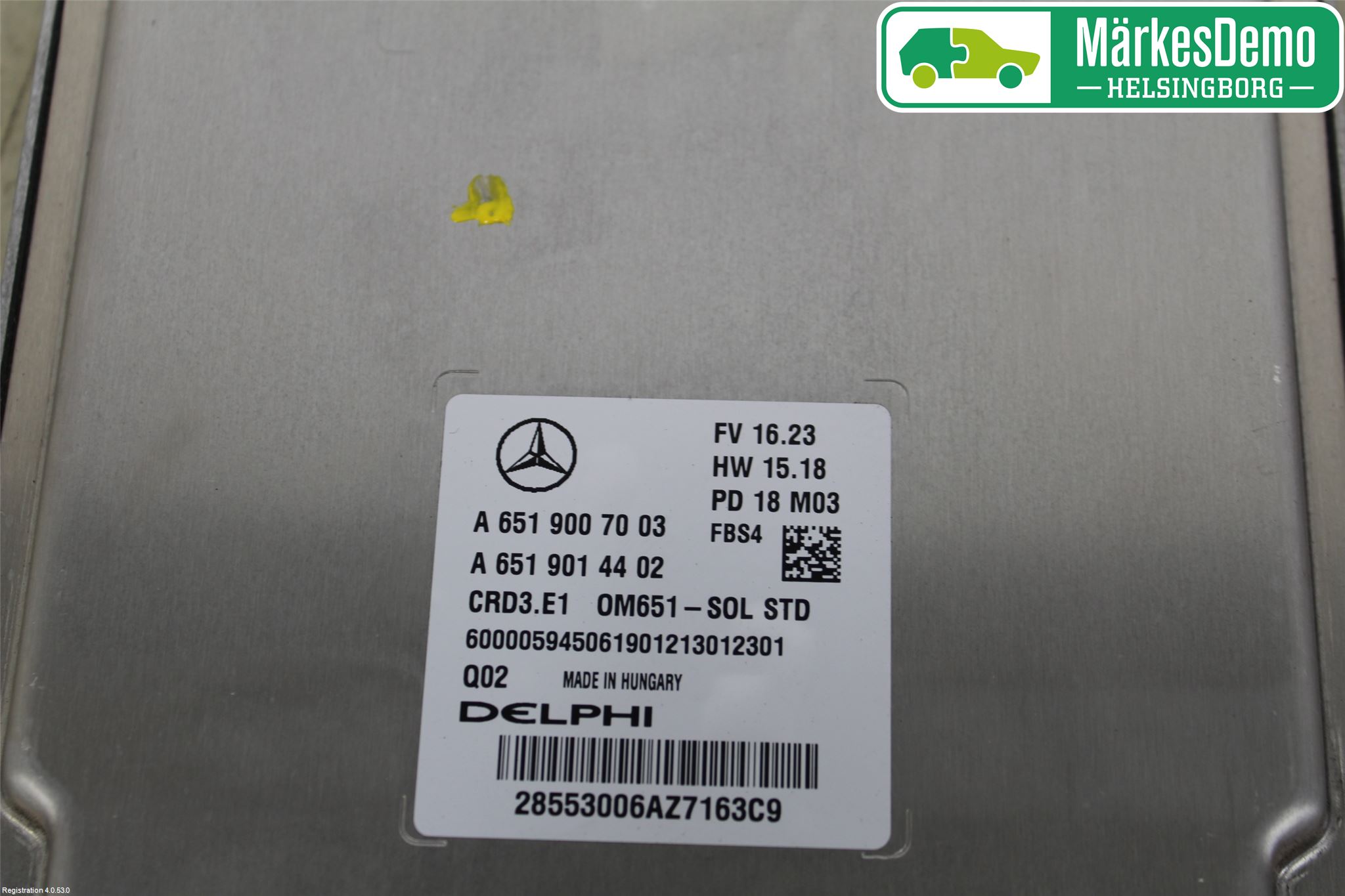 Mercedes-Benz MB A-KLASS (W176) 13-18 Styrenhet Insprut Bensin