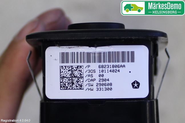 Jeep CHEROKEE Strömställare Elhiss