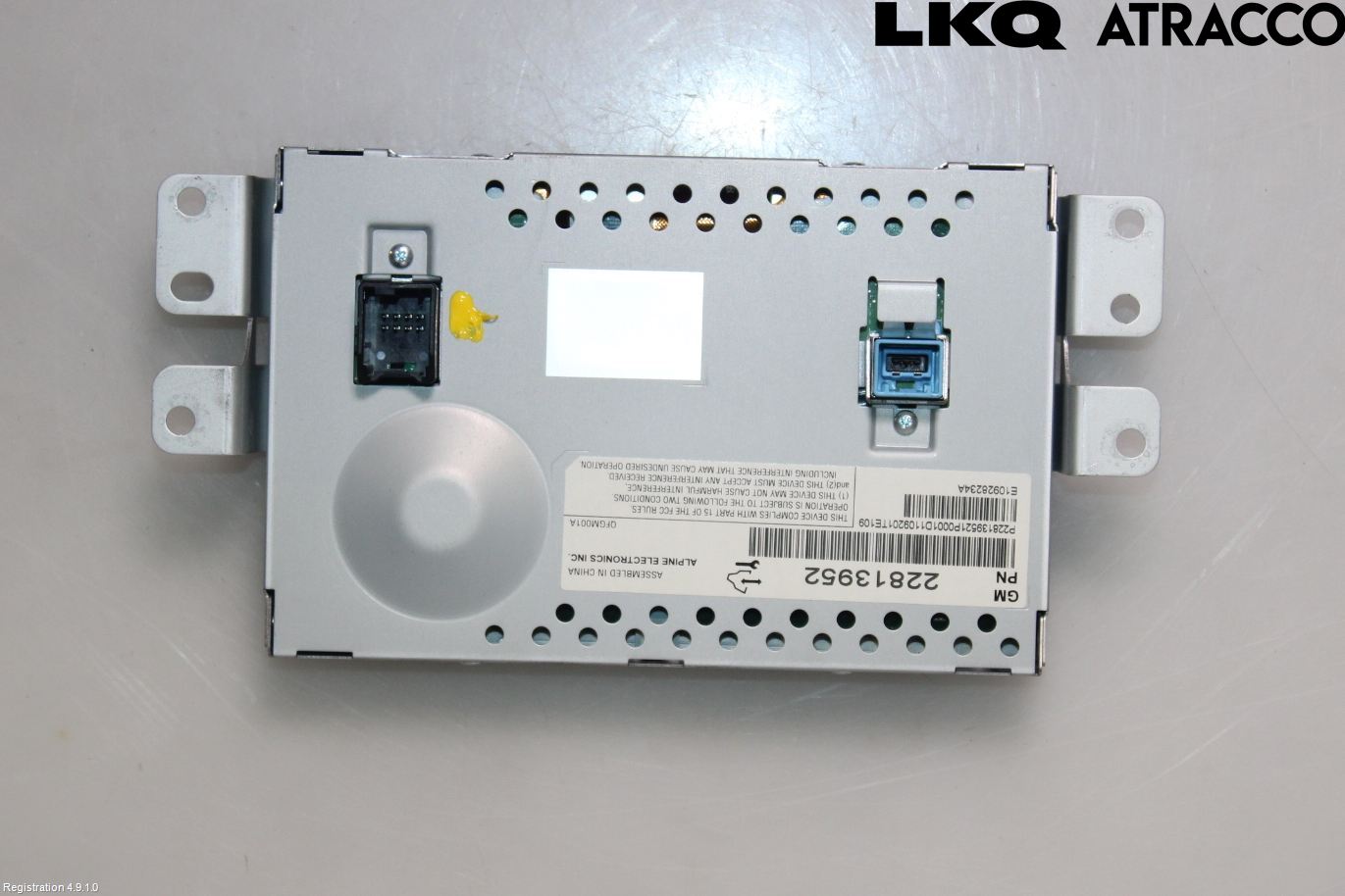 Opel AMPERA 12-16 Multifunktionsdisplay