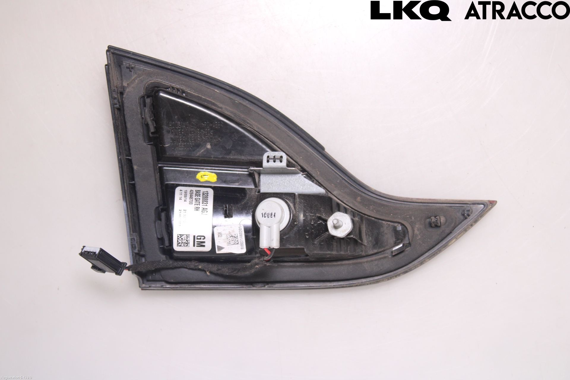Opel ZAFIRA C 12-19 Bakljus Lucka Hö