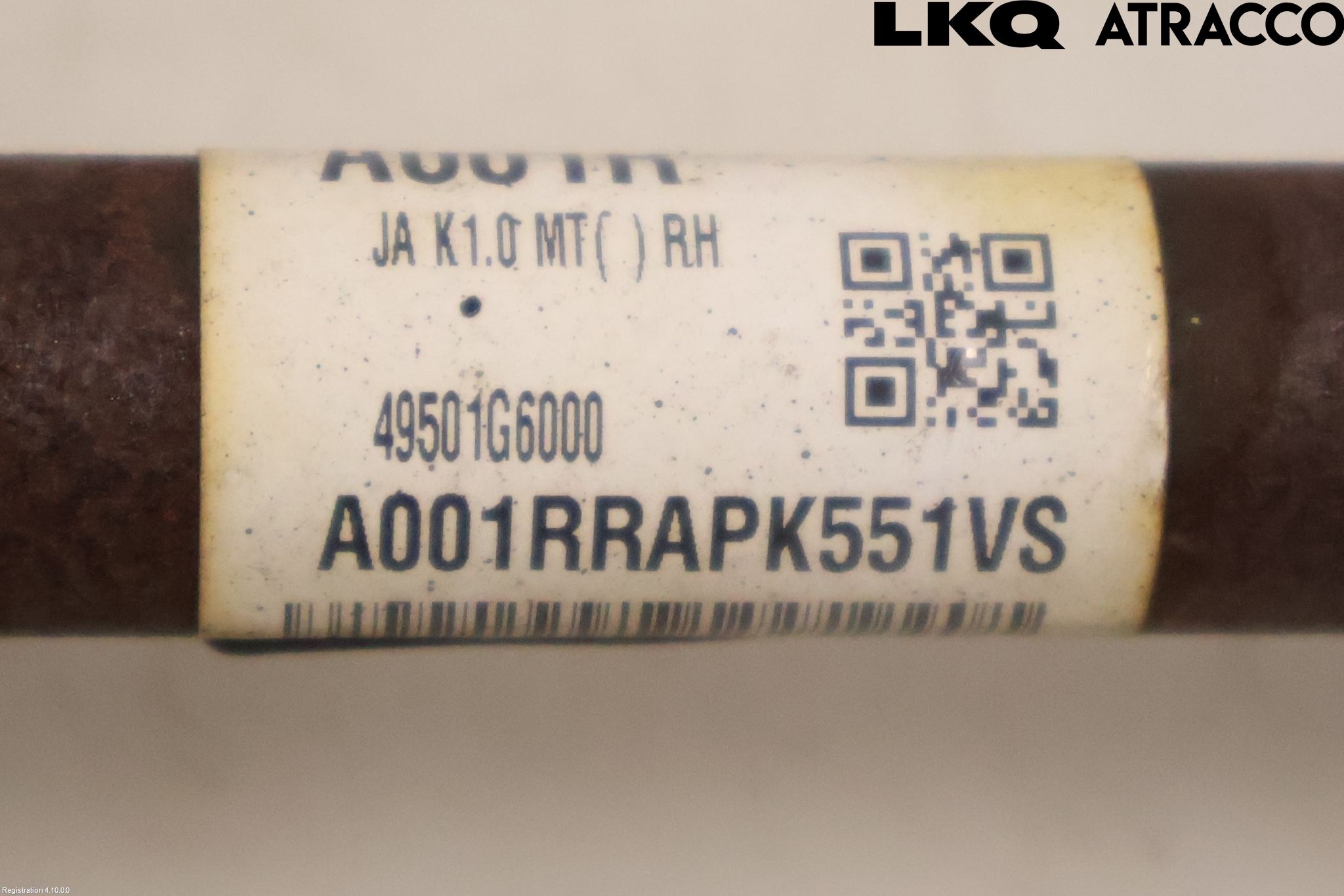 Kia PICANTO 17- Drivaxel Fram Höger