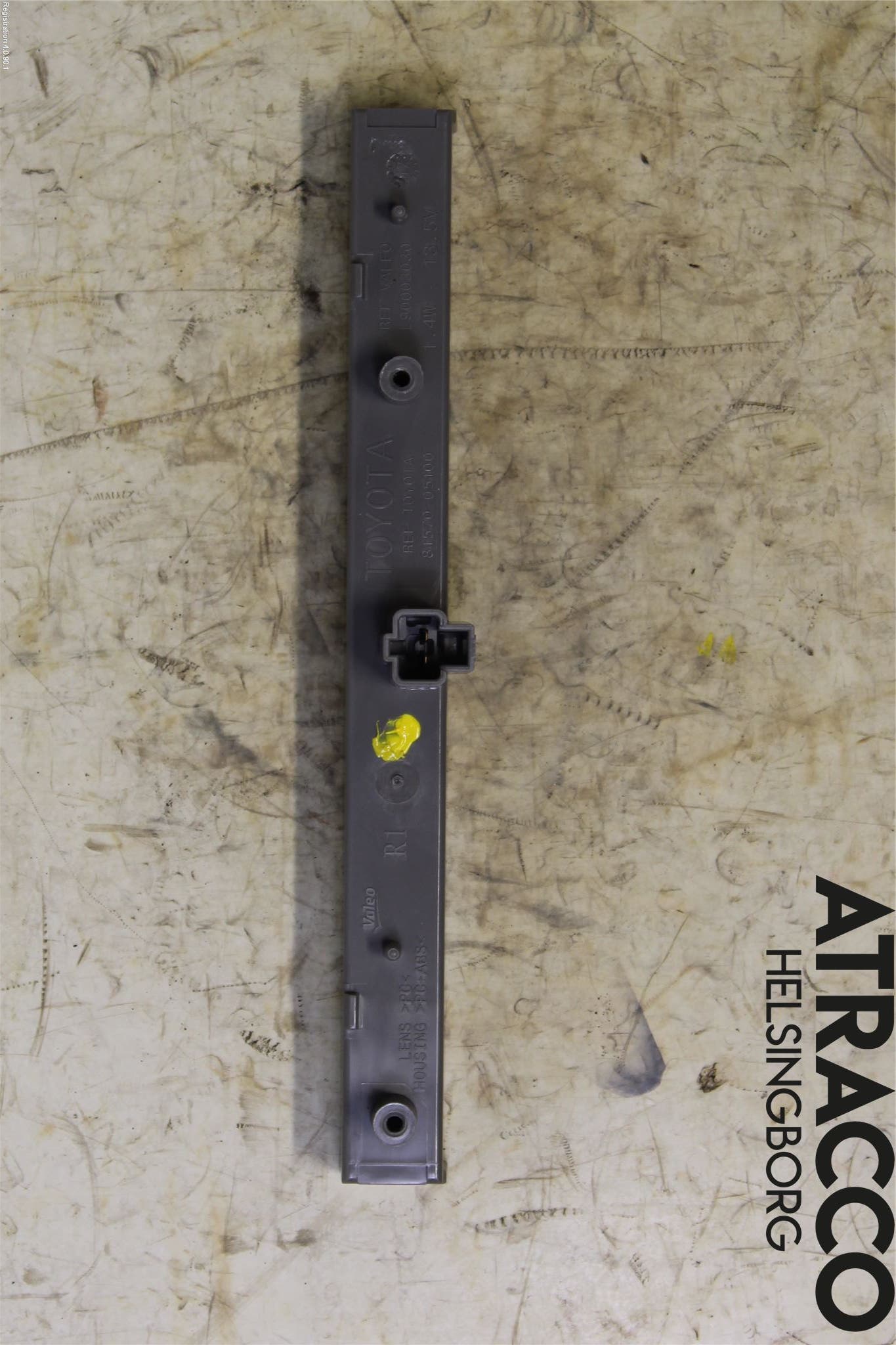 Toyota AURIS 13-19 Bromsljus Bakruta