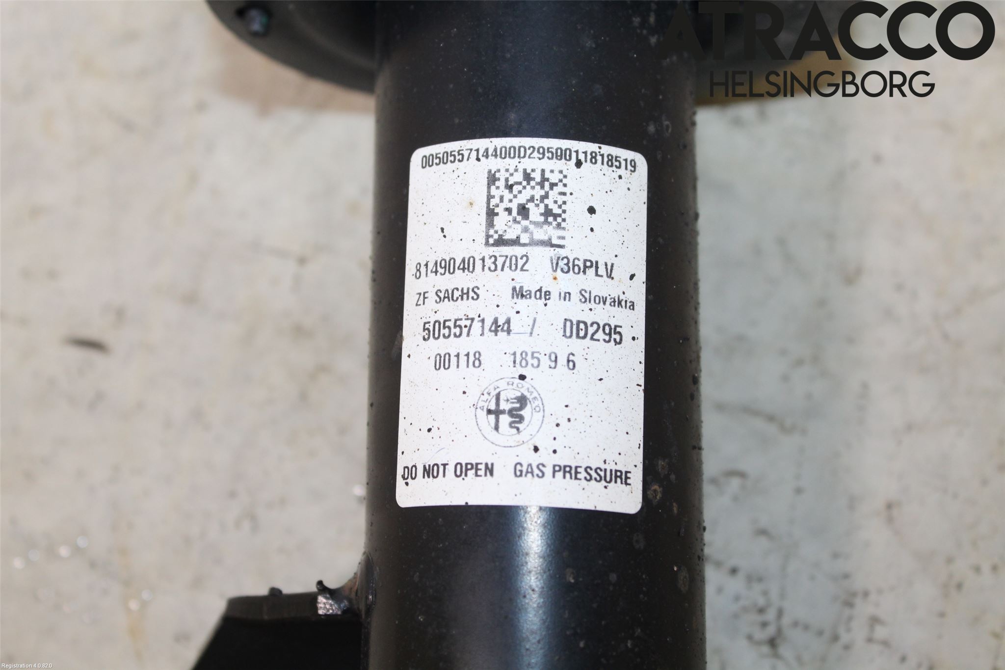 Alfa GIULIA Fjäderben Fram Vänster