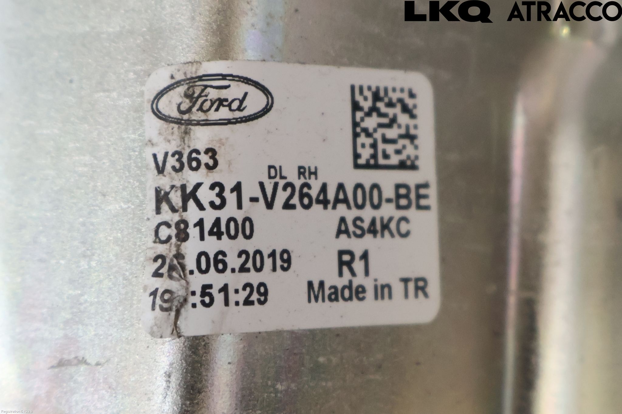 Ford TRANSIT/TOURNEO CUSTOM 13-24 Låskista Baklucka