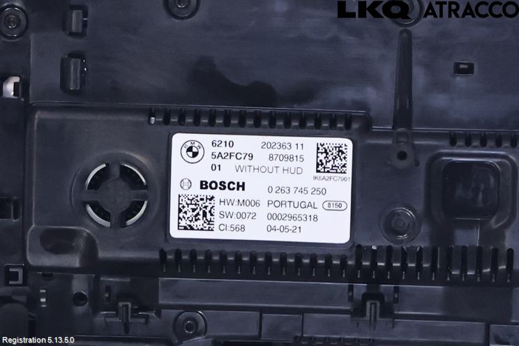 BMW 5 G30/G31/F90 17-23 Instrument Komb