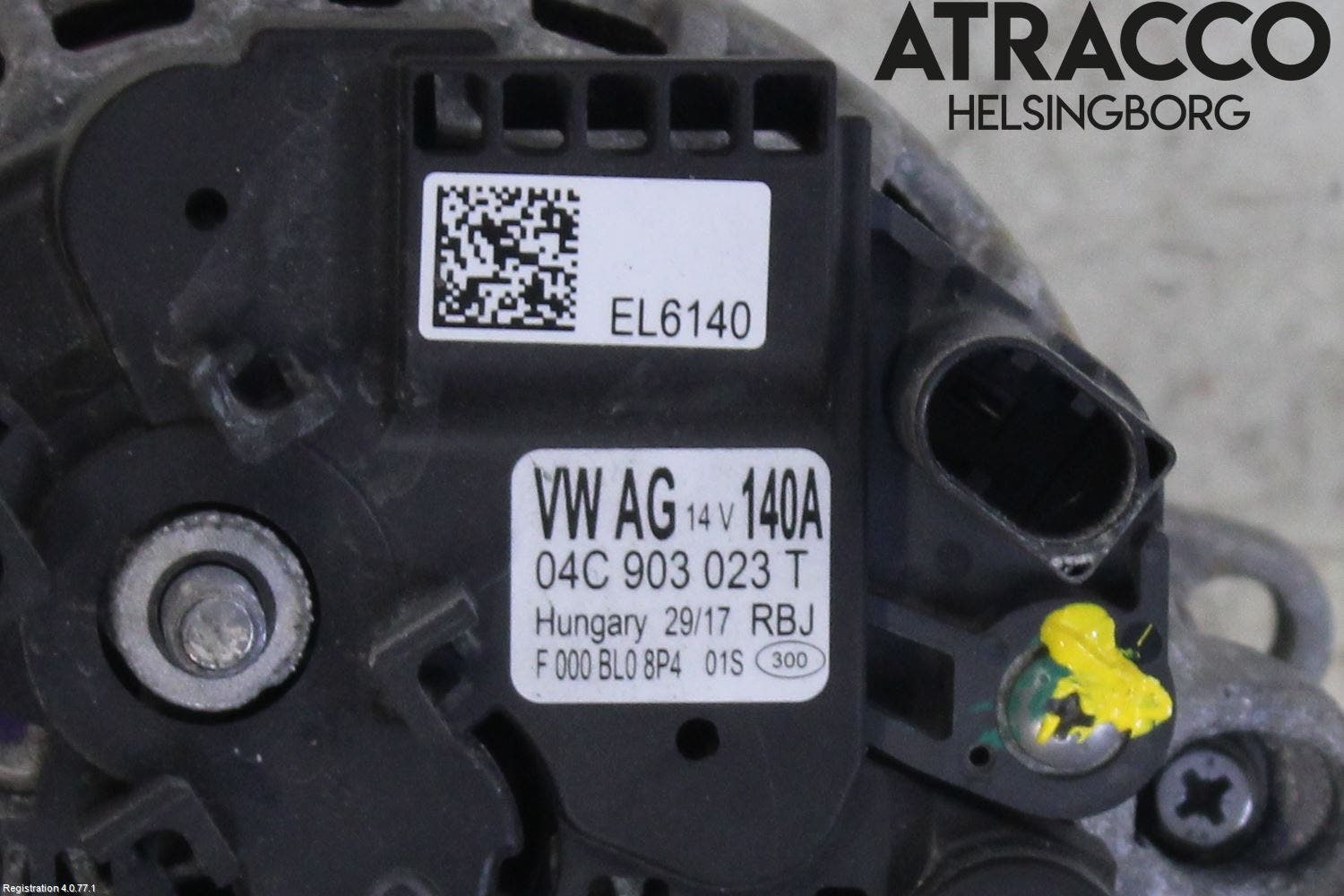 Audi A3/S3 8V 13-20 Generator