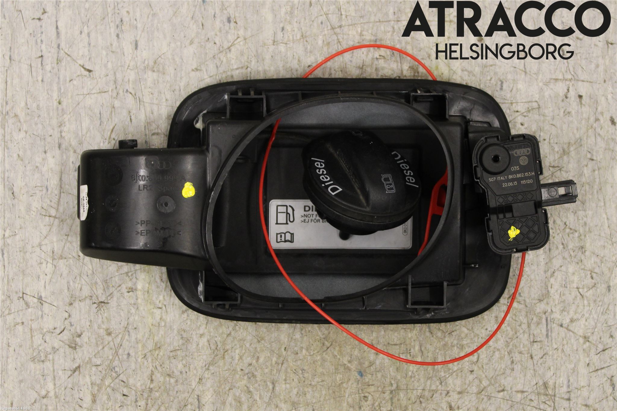 Audi A4 12-15 Tanklucka