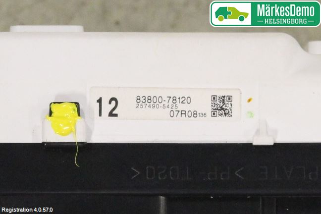 Lexus NX 300h 15-21 Instrument Komb