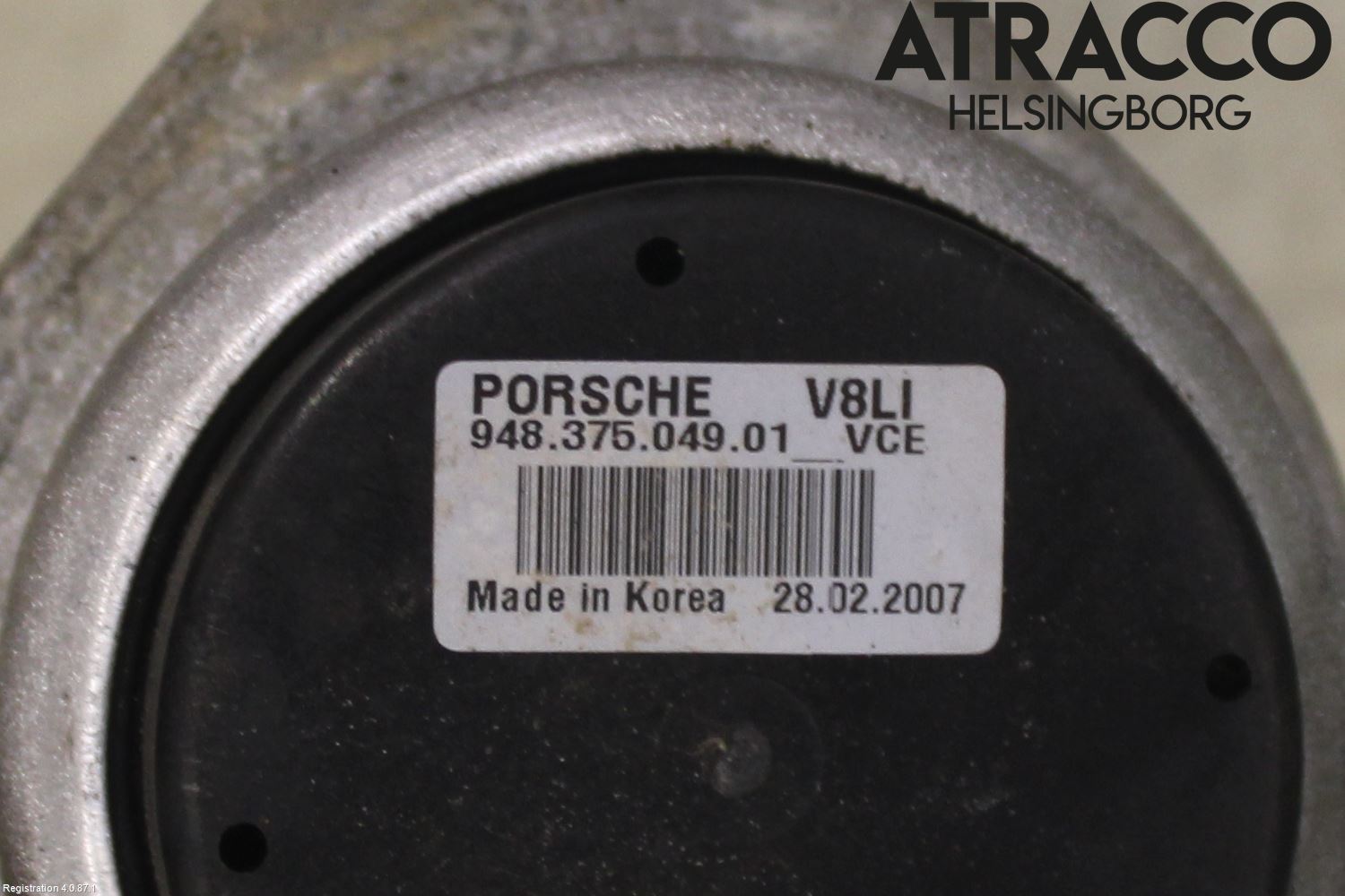 Porsche CAYENNE 03- Motorkudde