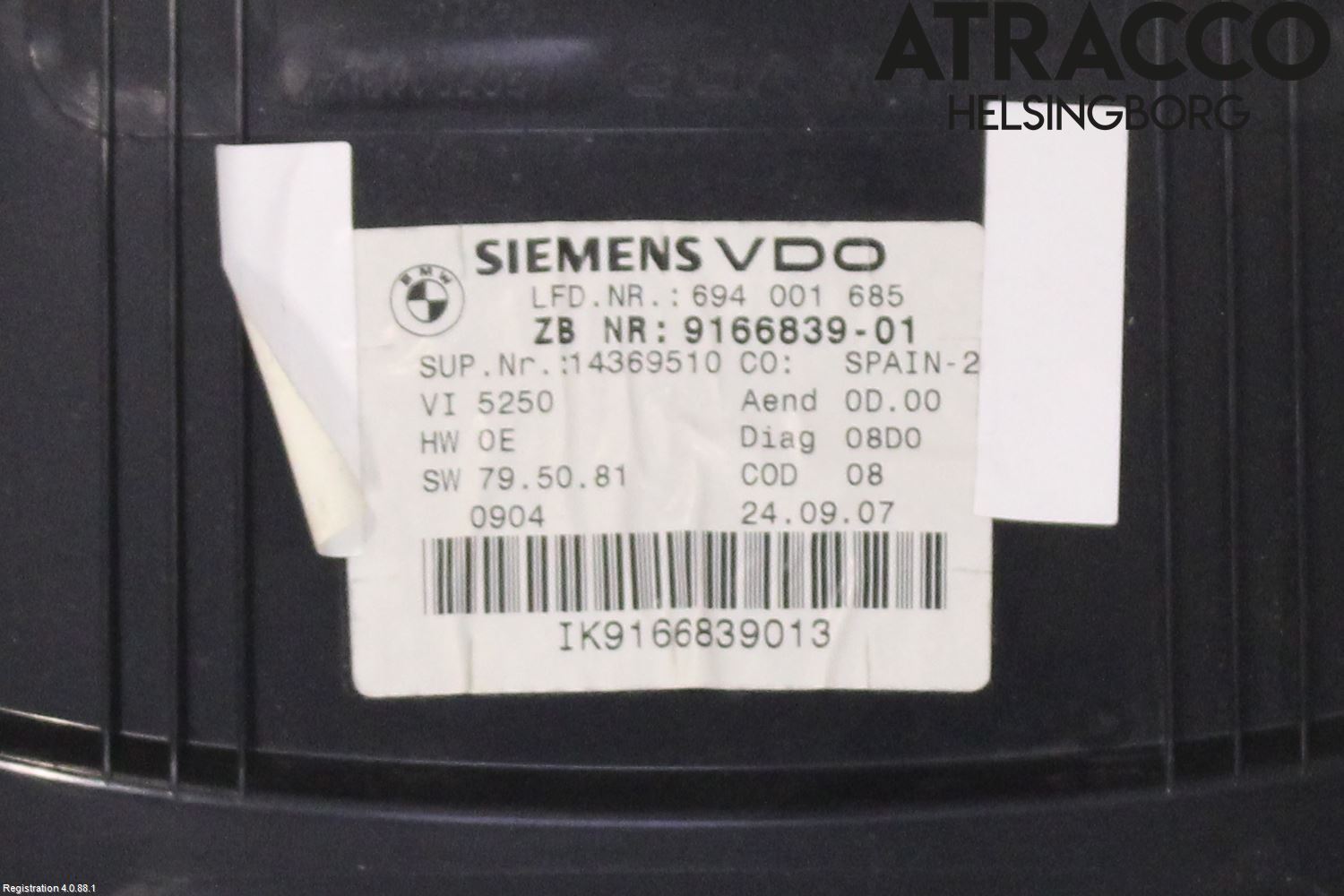 BMW 3 E92/93 Coupé/Cab 05-14 Instrument Komb