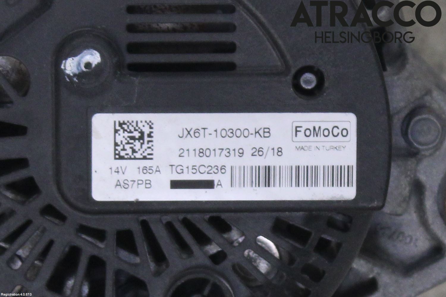 Ford ECOSPORT 17- Generator