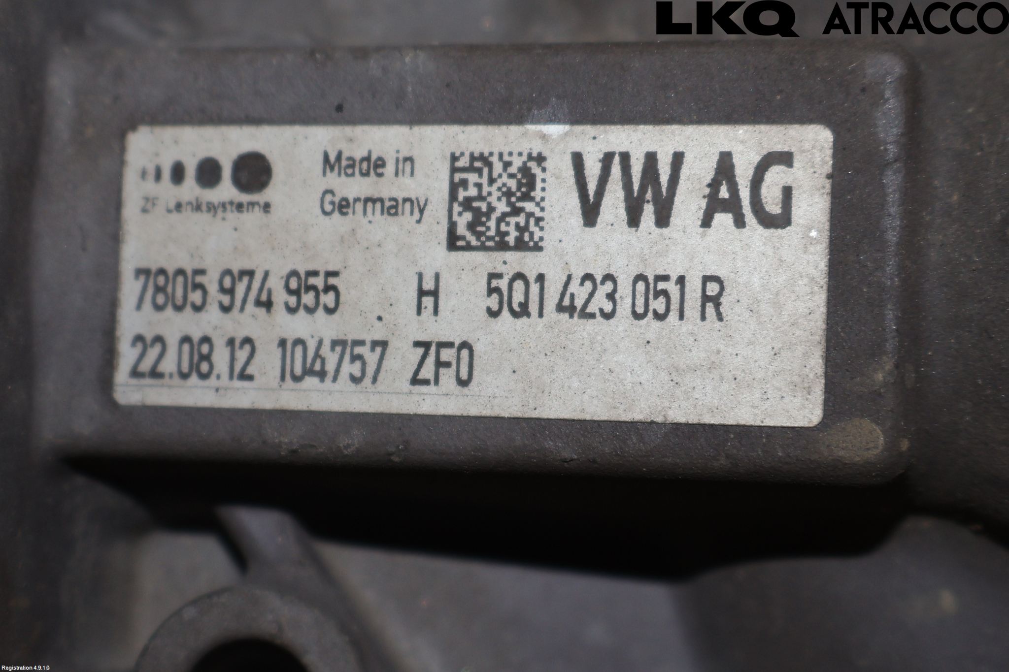 Volkswagen VW GOLF / E-GOLF VII 13-20 Styrväxel-Snäcka Elektrisk