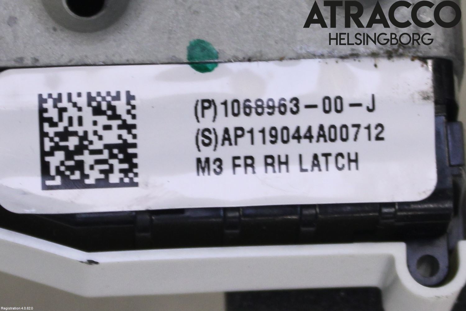 Tesla MODEL 3 17- Centrallåsmotor Höger