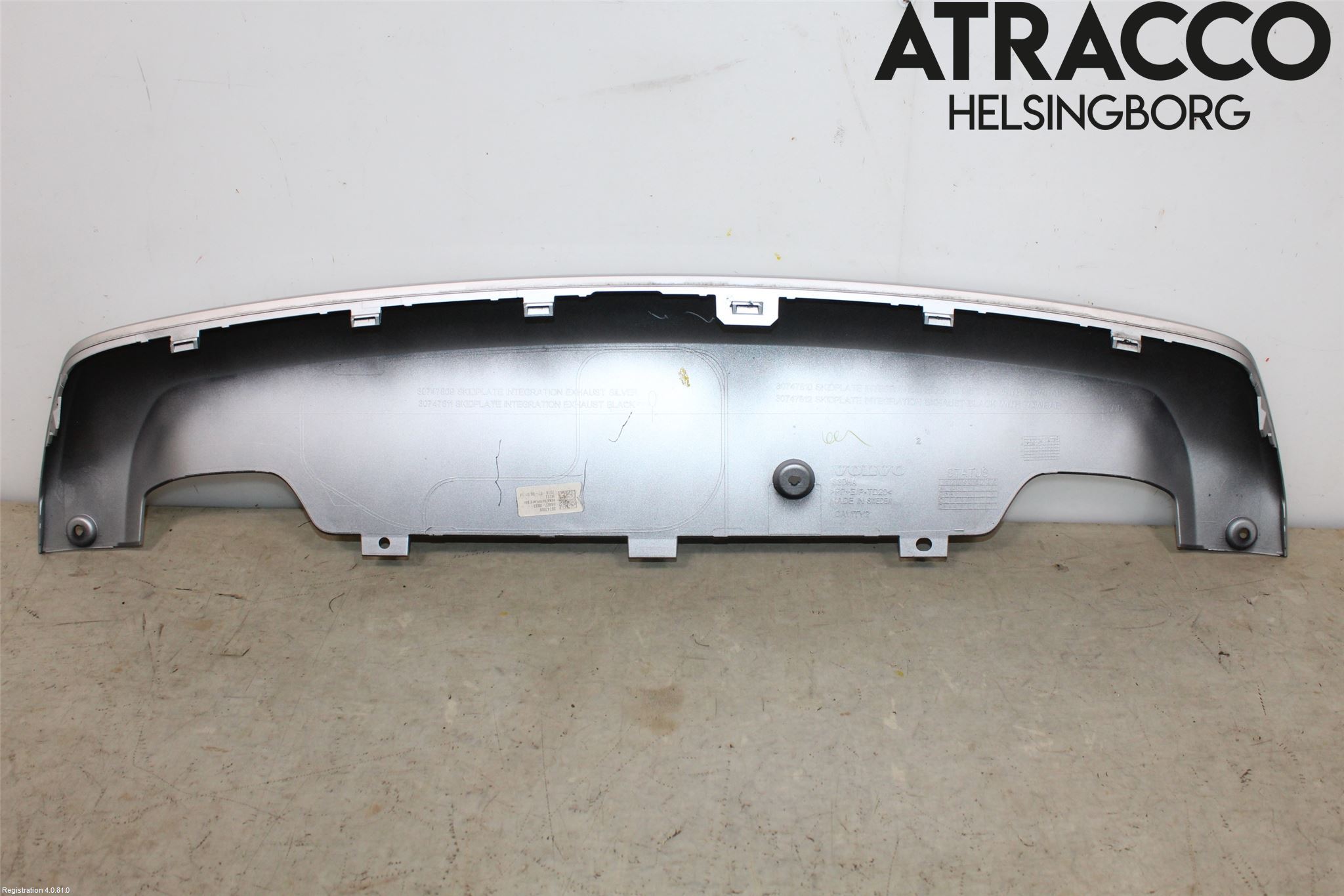 Volvo XC40/RECHARGE 18- Spoiler Bak