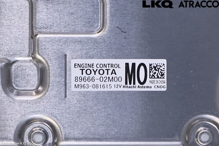 Toyota C-HR 24- Styrenhet Insprut Bensin