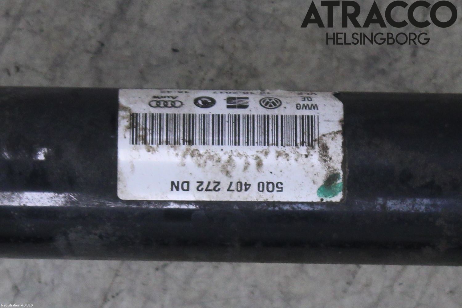Volkswagen VW GOLF / E-GOLF VII 13-20 Drivaxel Fram Höger