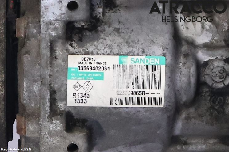 Nissan QASHQAI 10-14 Ac Kompressor