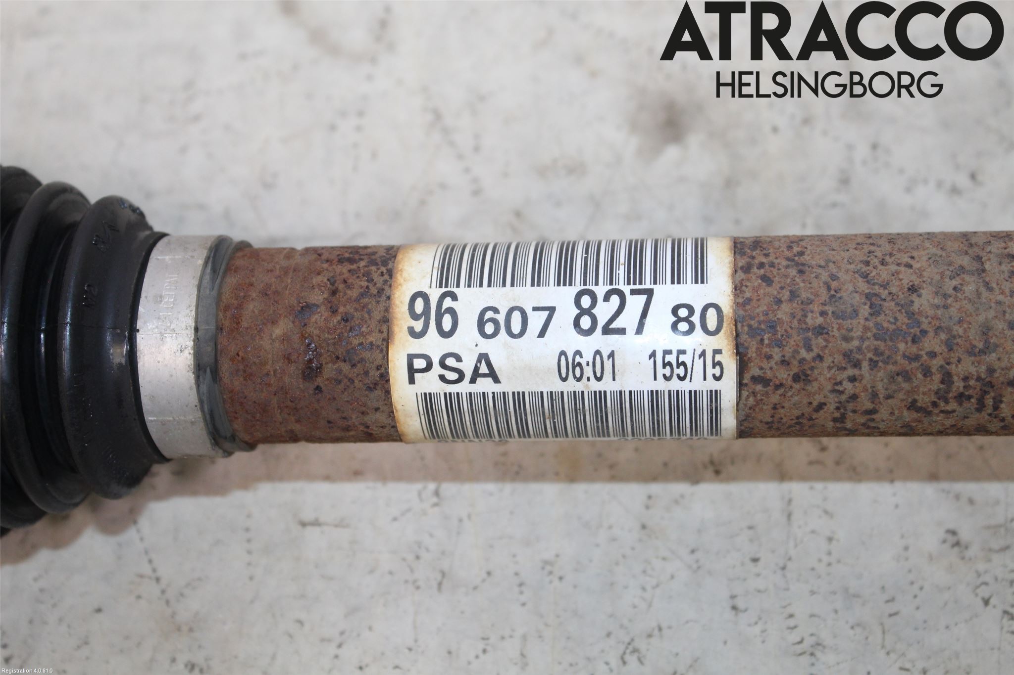 Peugeot PARTNER 08-15 Drivaxel Fram Vänster