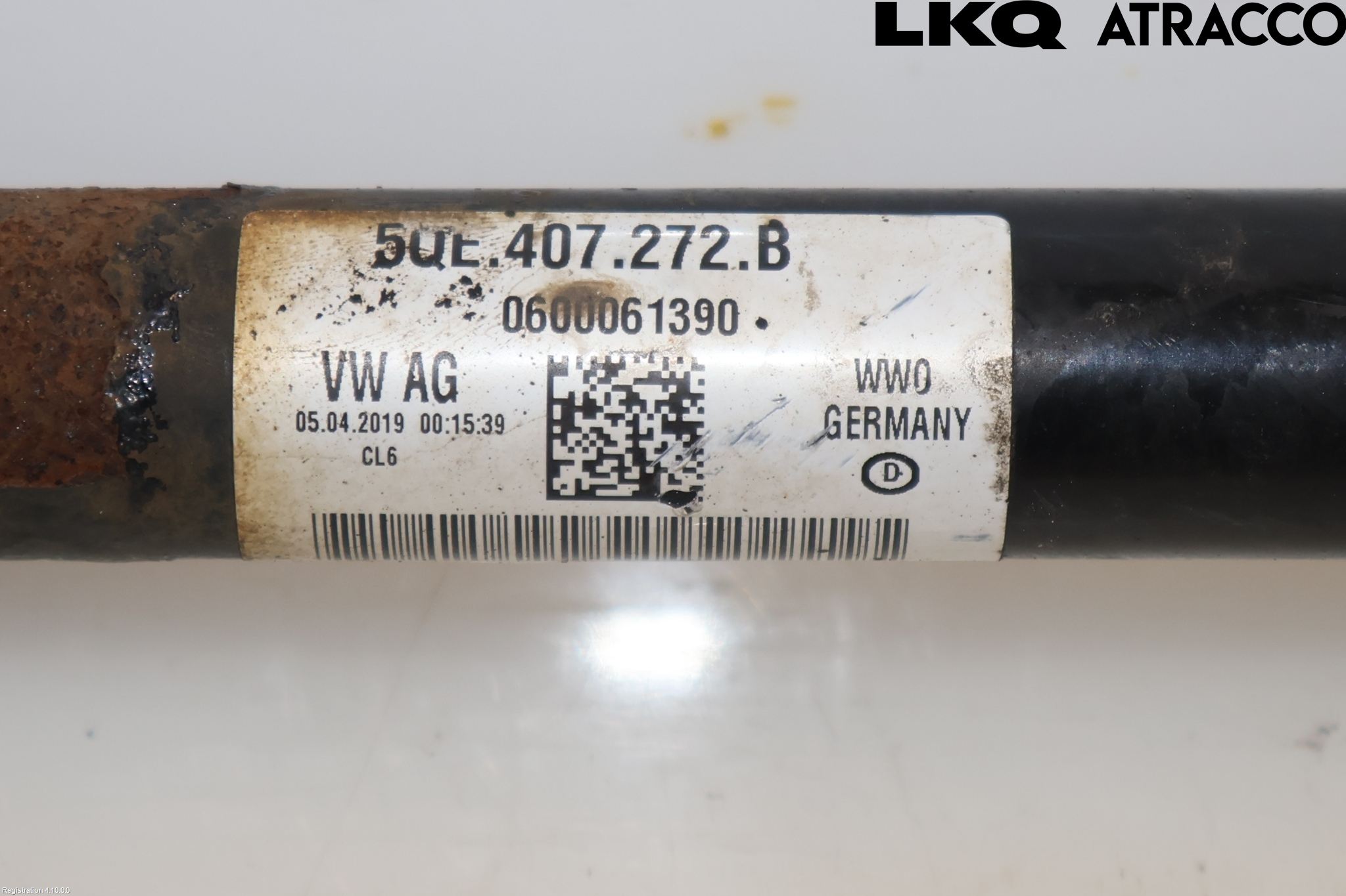 Volkswagen VW GOLF / E-GOLF VII 13-20 Drivaxel Fram Höger