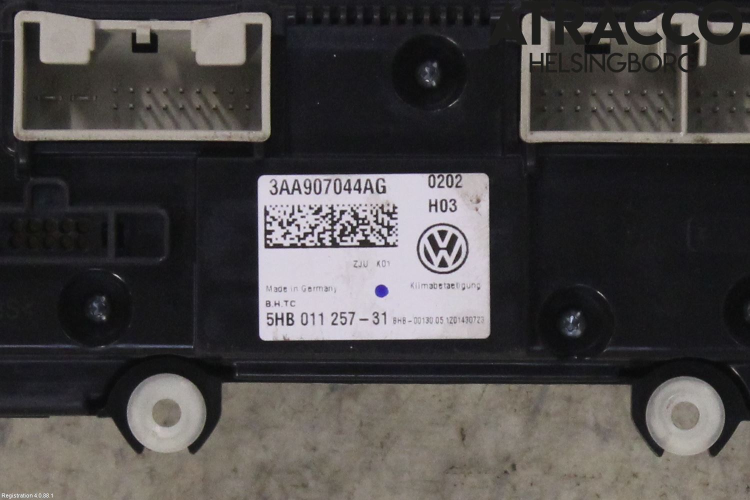 Volkswagen VW TOURAN 10-15 Ac Styrenhet Ac Manöveren