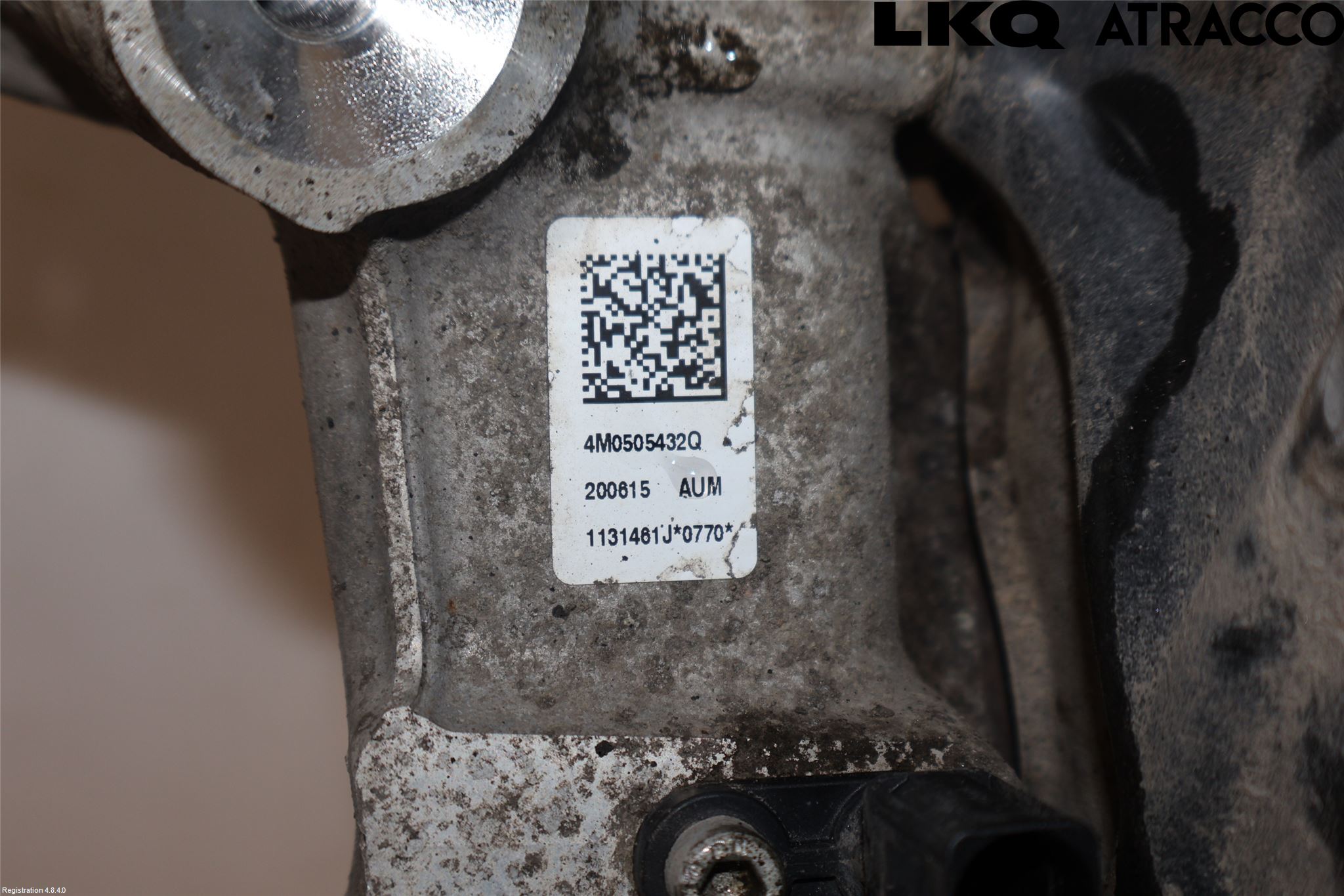 Audi Q7/SQ7 Hjullagerhus-Spindel Hö B