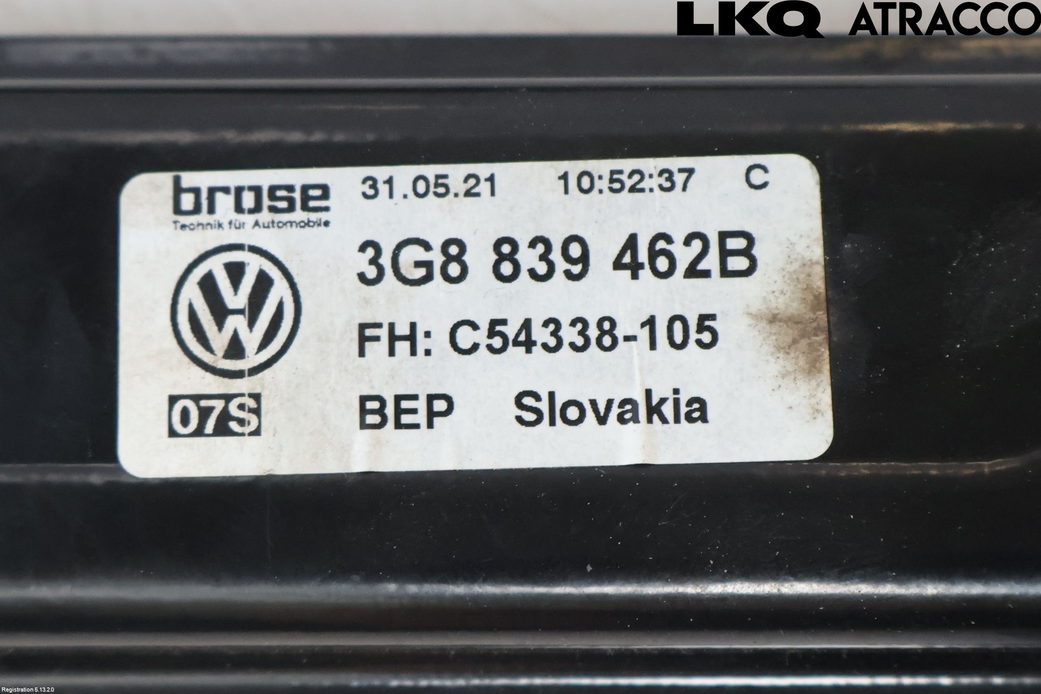 Volkswagen VW ARTEON 17- Fönsterhiss El Kompl