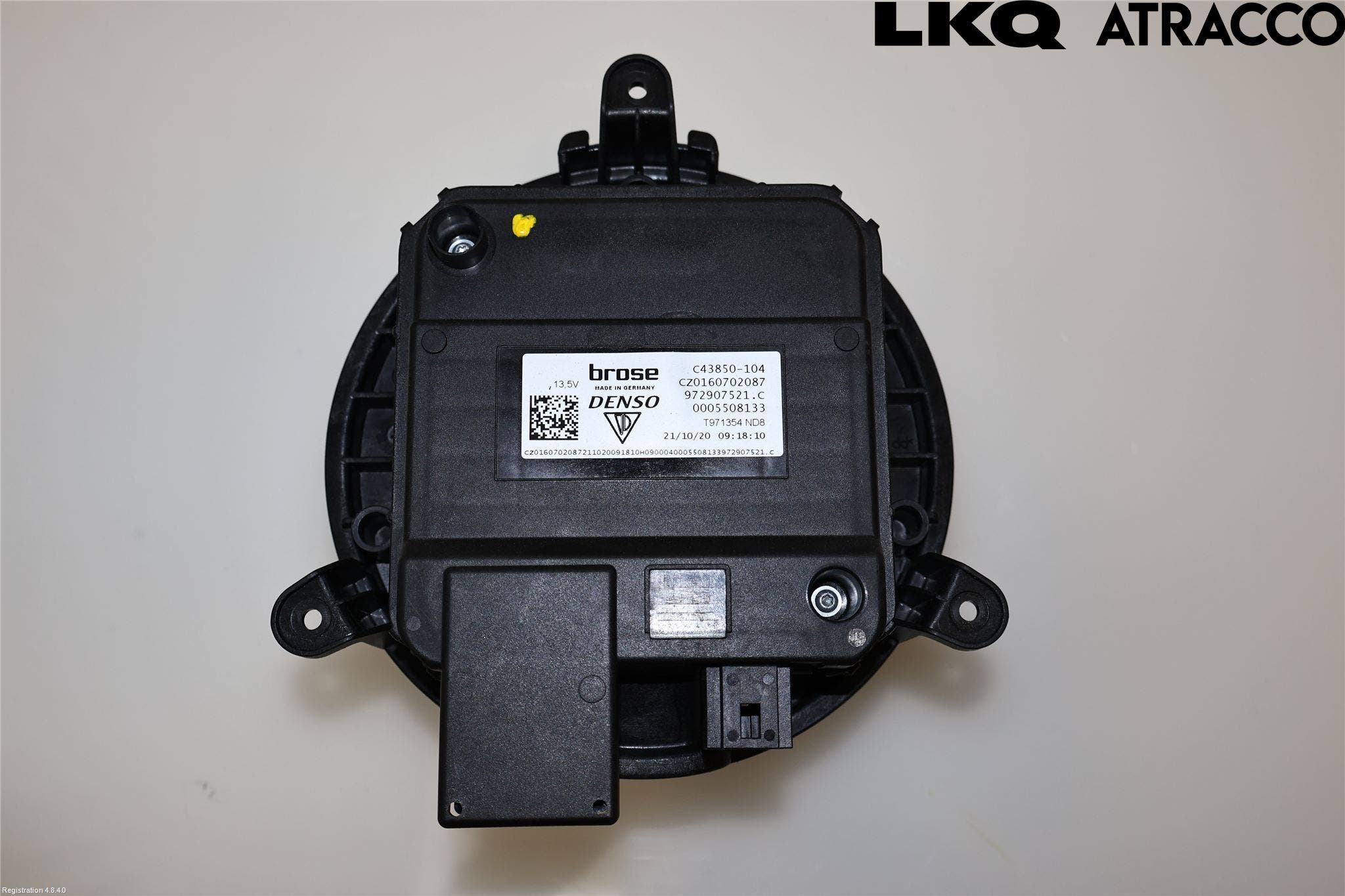 Porsche TAYCAN 20- Värmefläkt