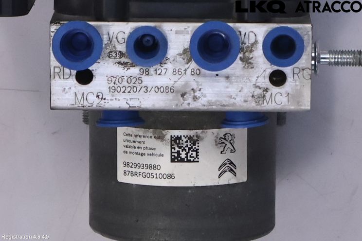 Peugeot 508 19- Abs Hydraulaggregat