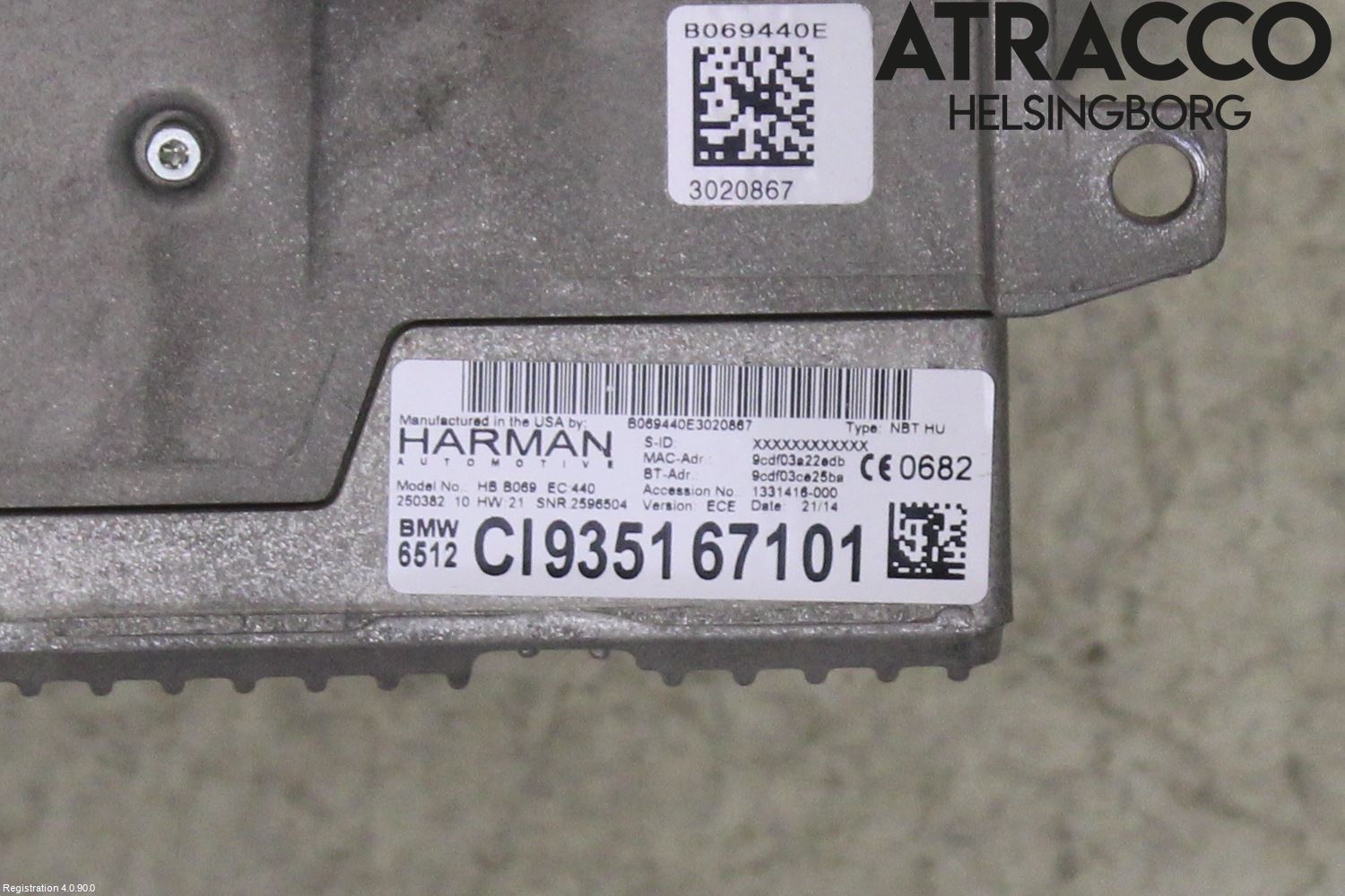 BMW X5 F15 13-18 Cd Radio - Multimediapanel