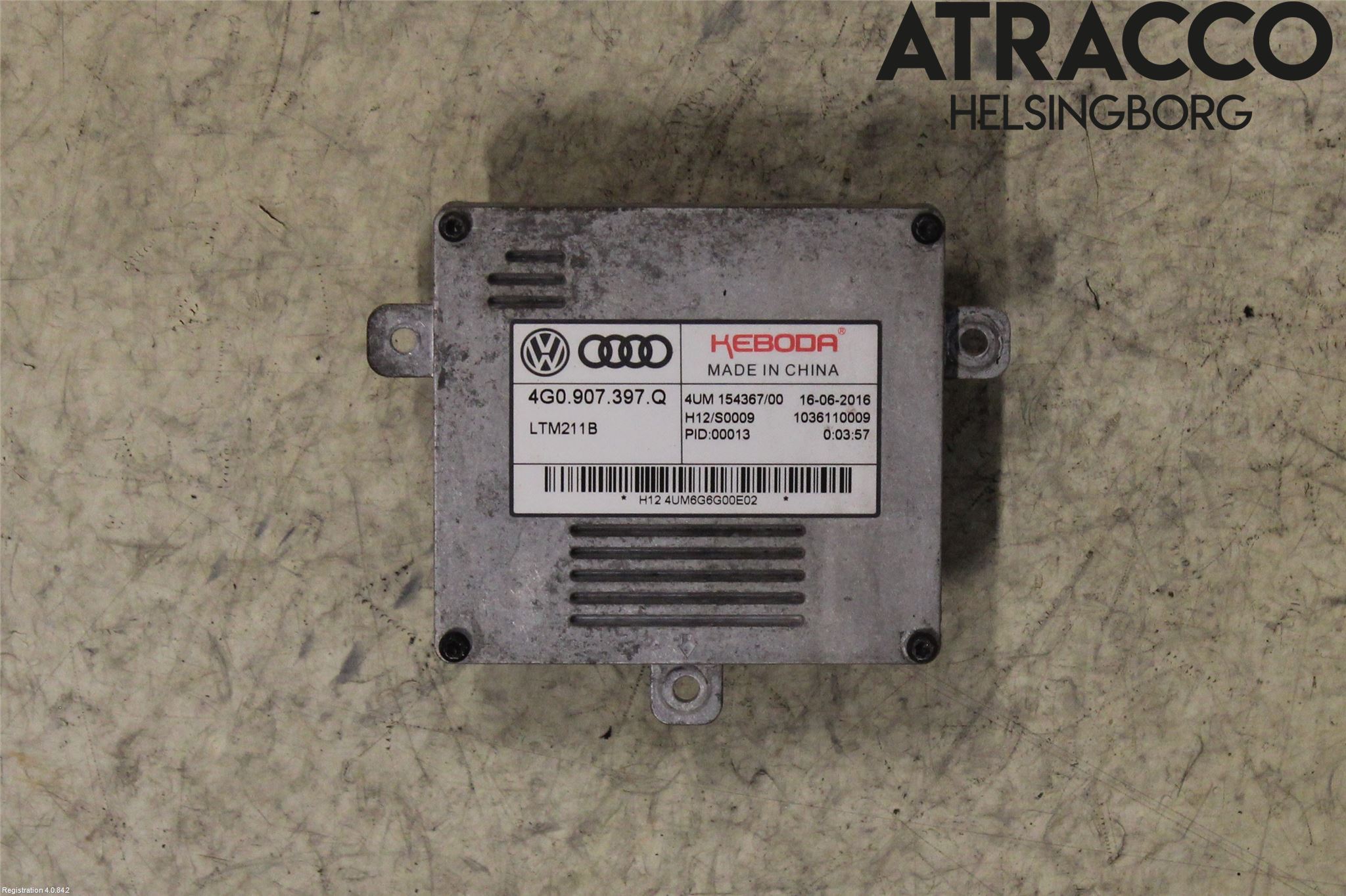 Audi A6/S6 4G 11-18 Styrenhet Strålkastare