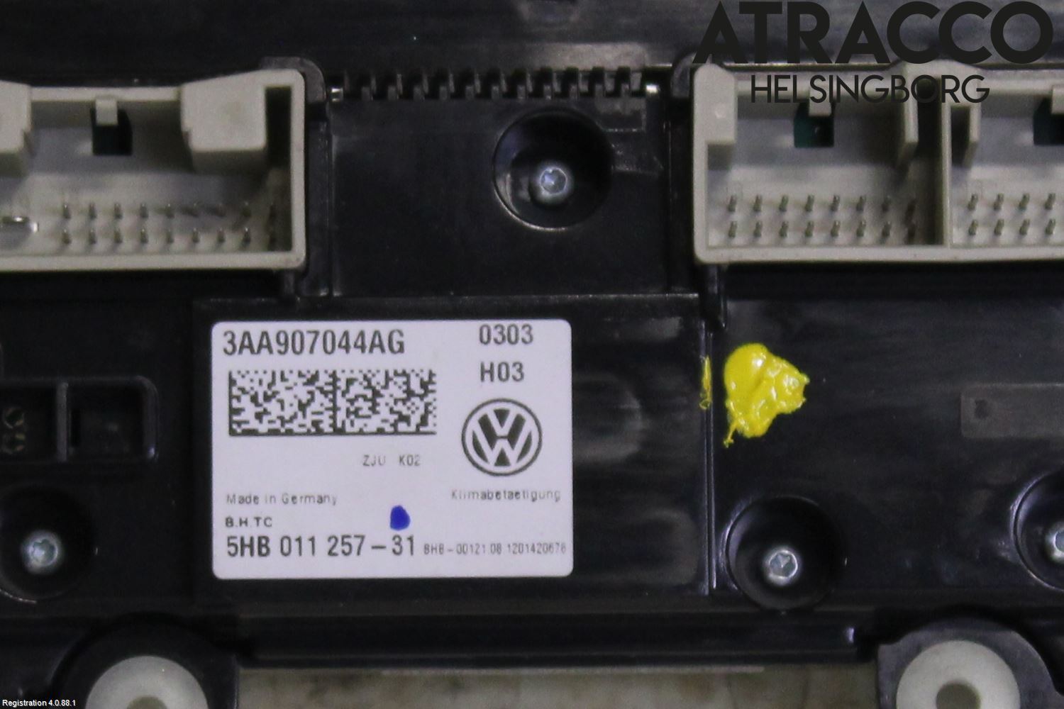 Volkswagen VW PASSAT 11-14 Ac Styrenhet Ac Manöveren